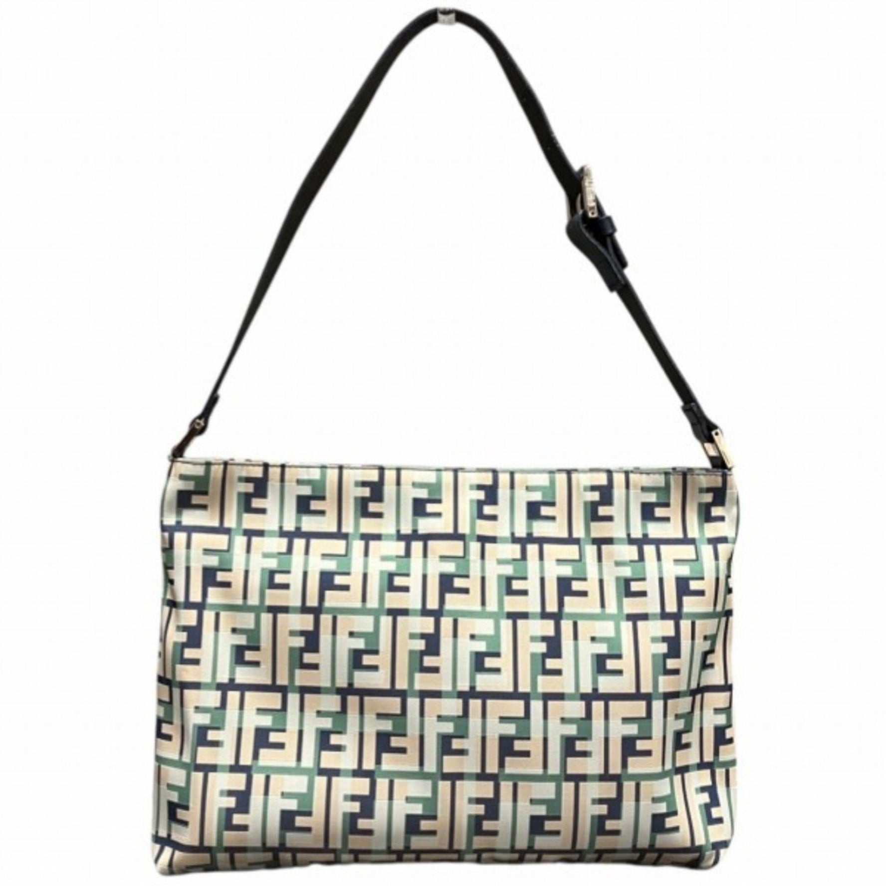 Fendi Zucca 06-11 012 Nylon Canvas Bag, Handbag, Shoulder Bag