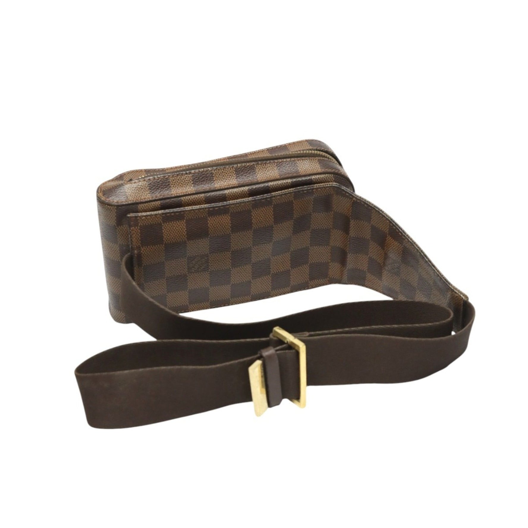 Louis Vuitton Body Bag Waist Pouch Damier Geronimos Canvas Ebene