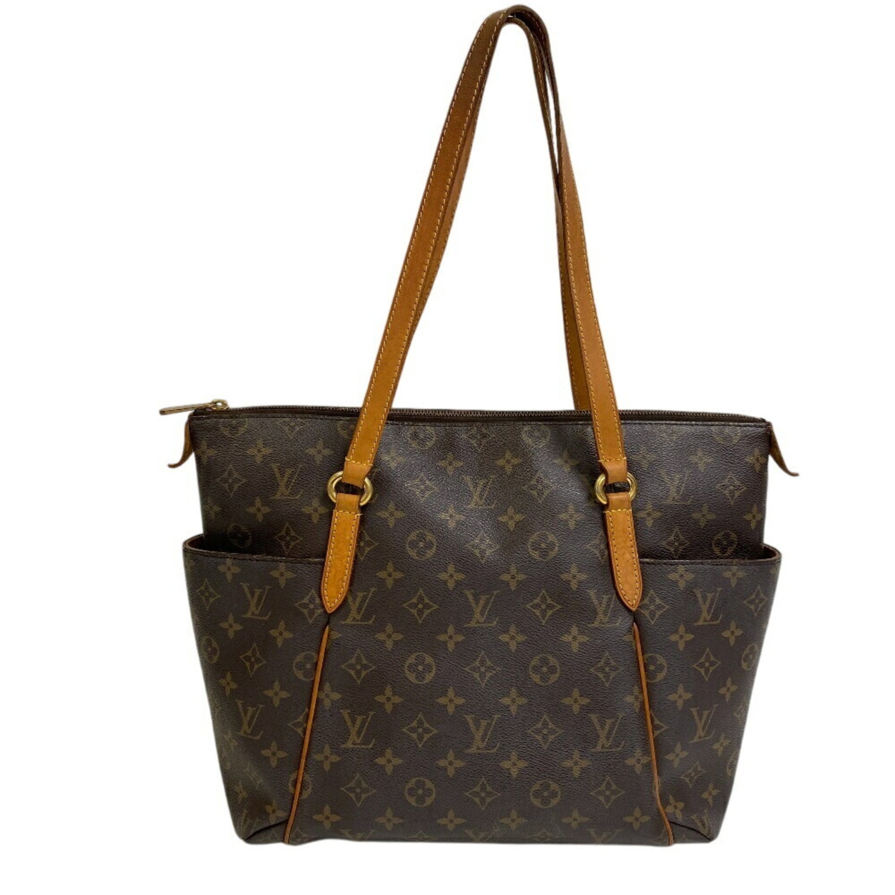 LOUIS VUITTON M56689 Totally MM Monogram Tote Bag, Brown, Unisex