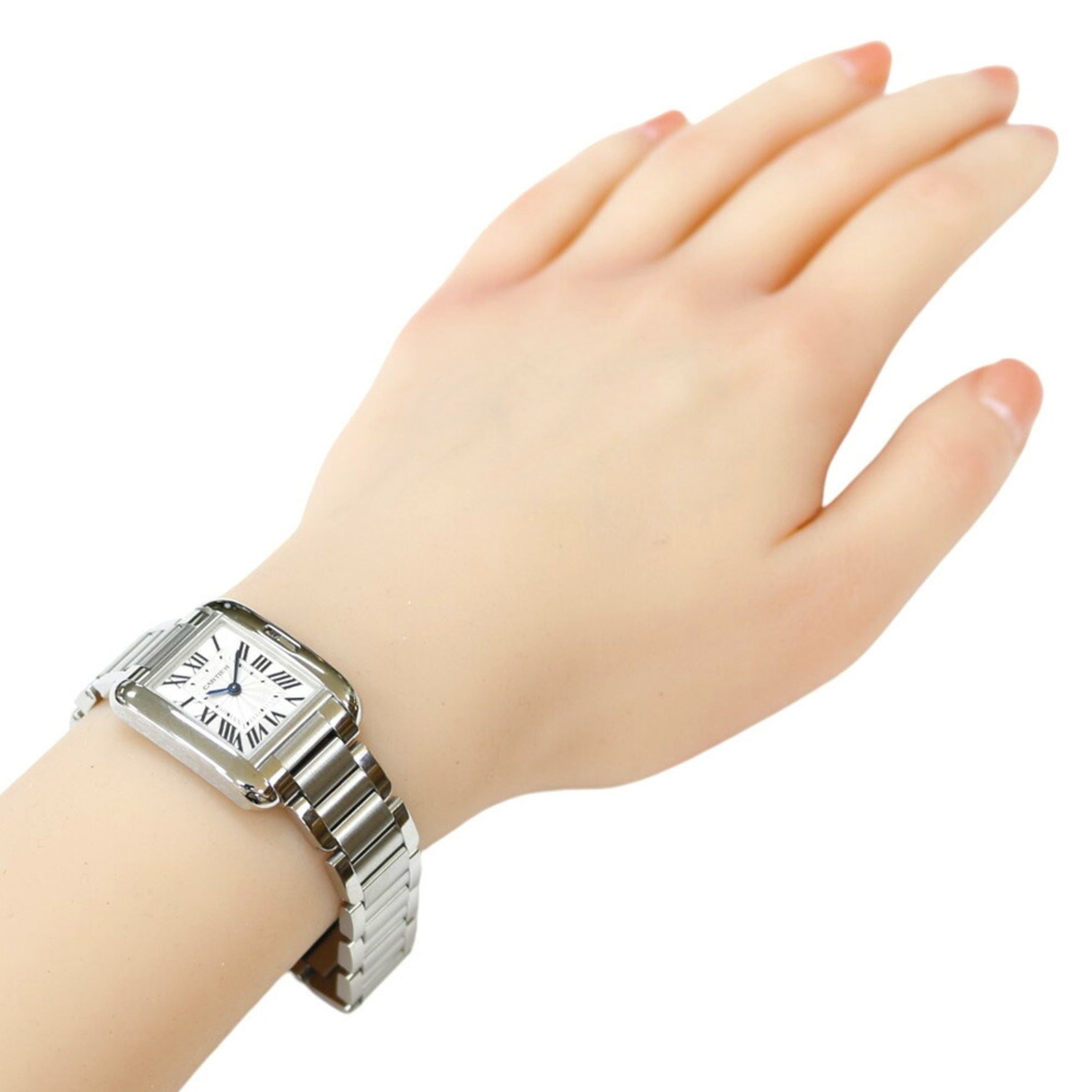 Cartier Tank Anglaise SM Watch, Stainless Steel 3485 Quartz