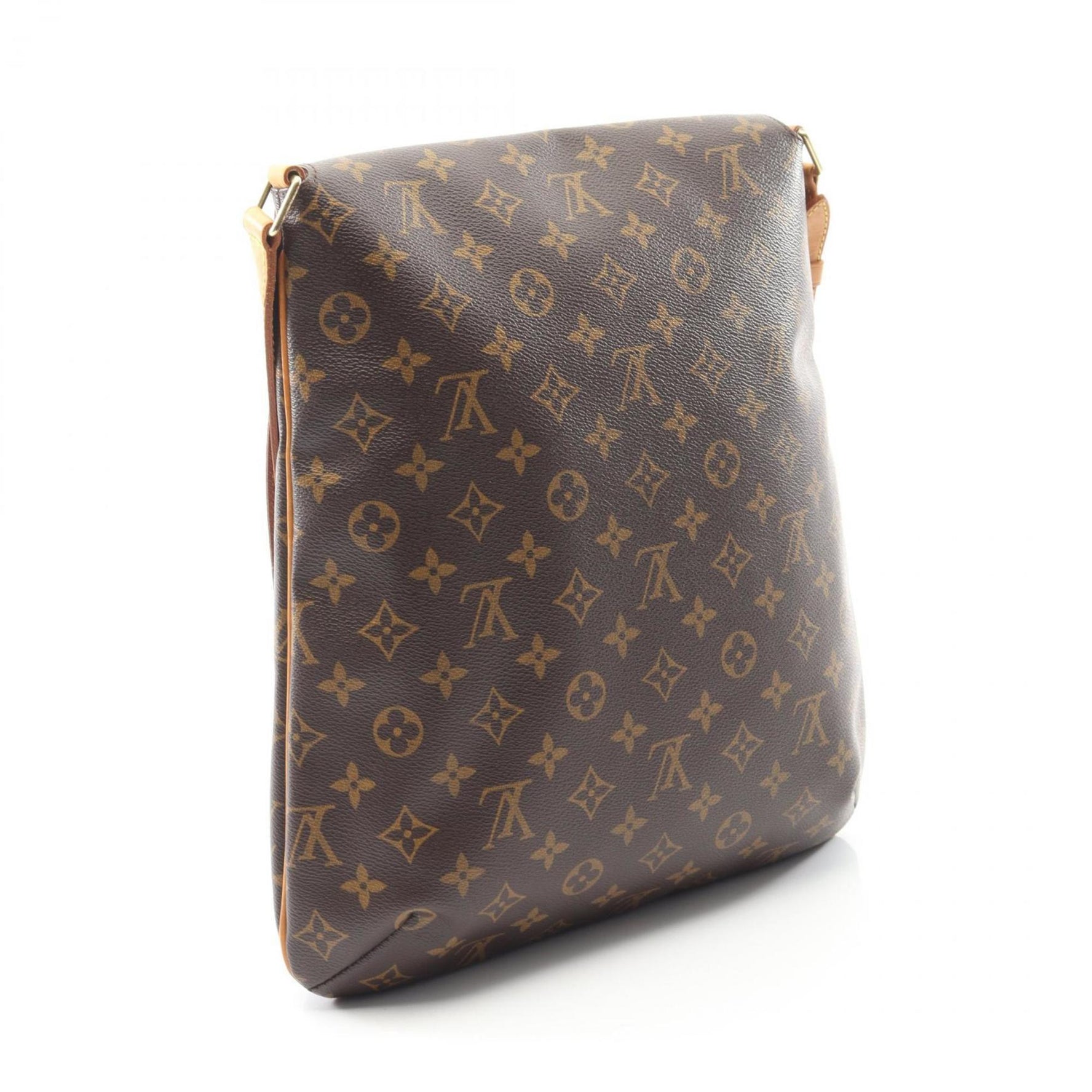 Louis Vuitton Musette Monogram Shoulder Bag, Coated Canvas and Leather, Brown