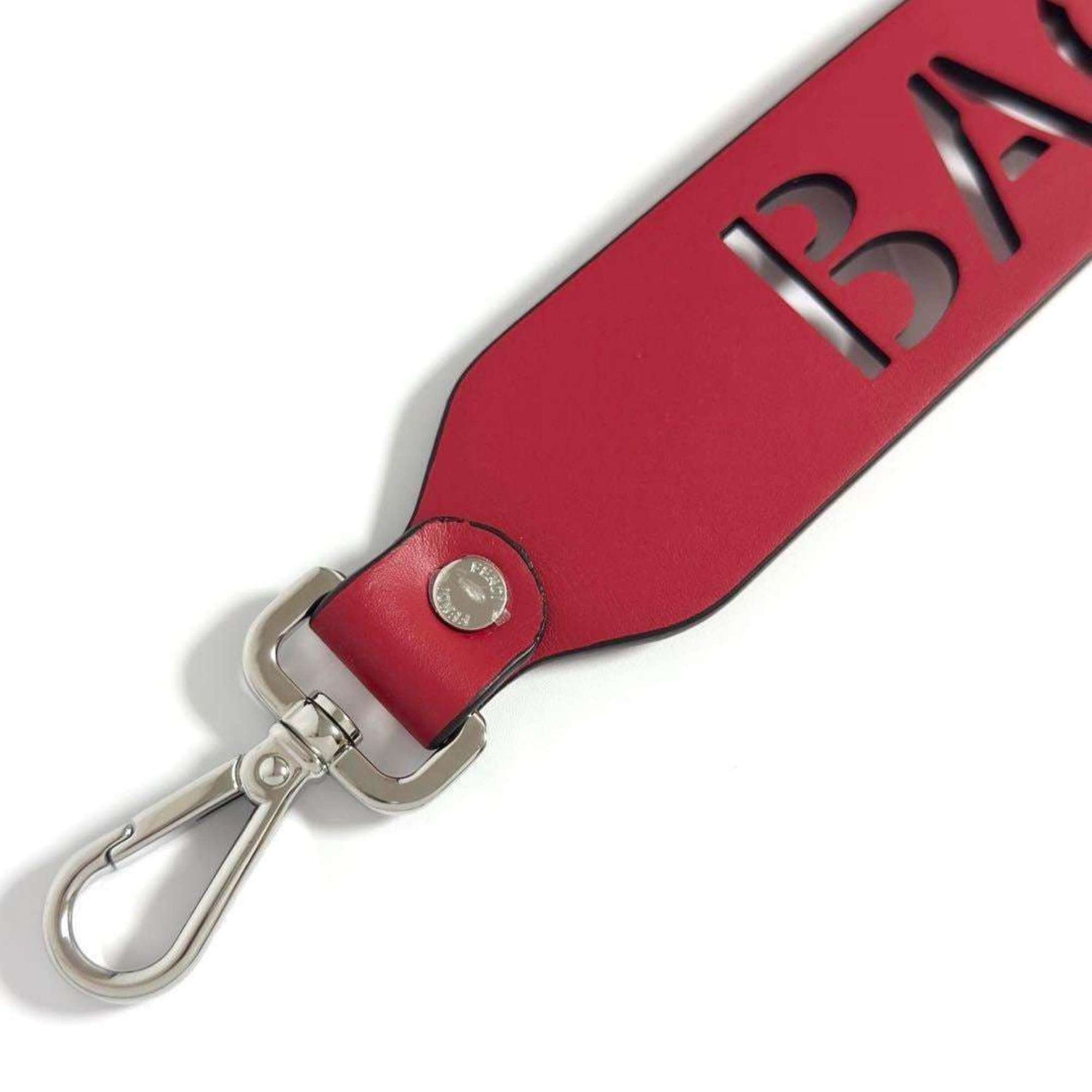 Fendi Strap You Mini Red Bag Handle BAGUETTE