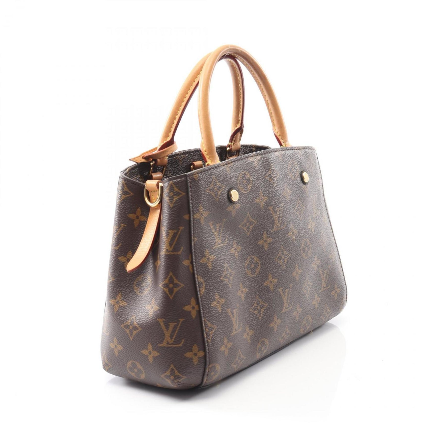 Louis Vuitton Montaigne BB Monogram Handbag, Coated Canvas and Leather