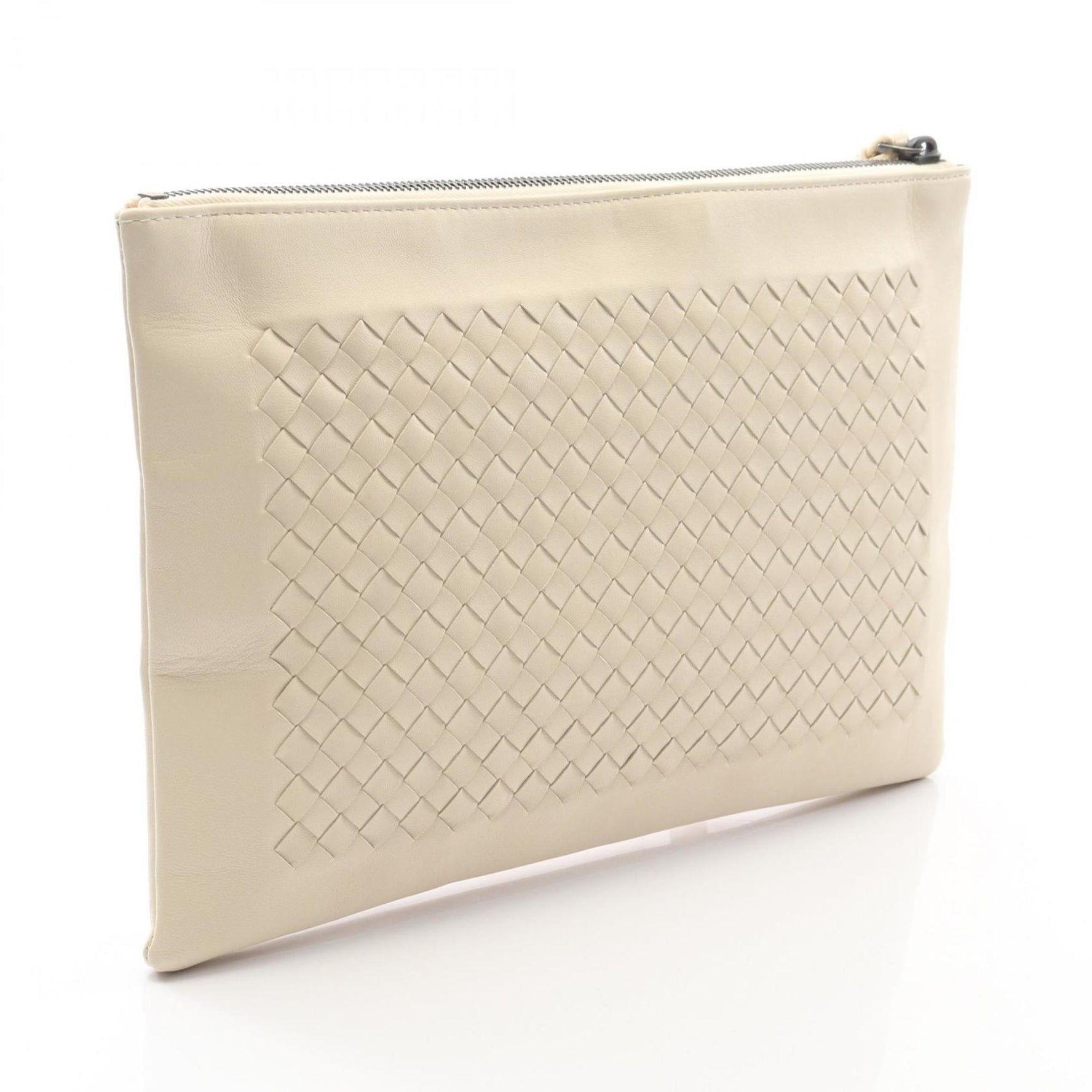 Bottega Veneta Intrecciato Leather Second Bag/Clutch Bag