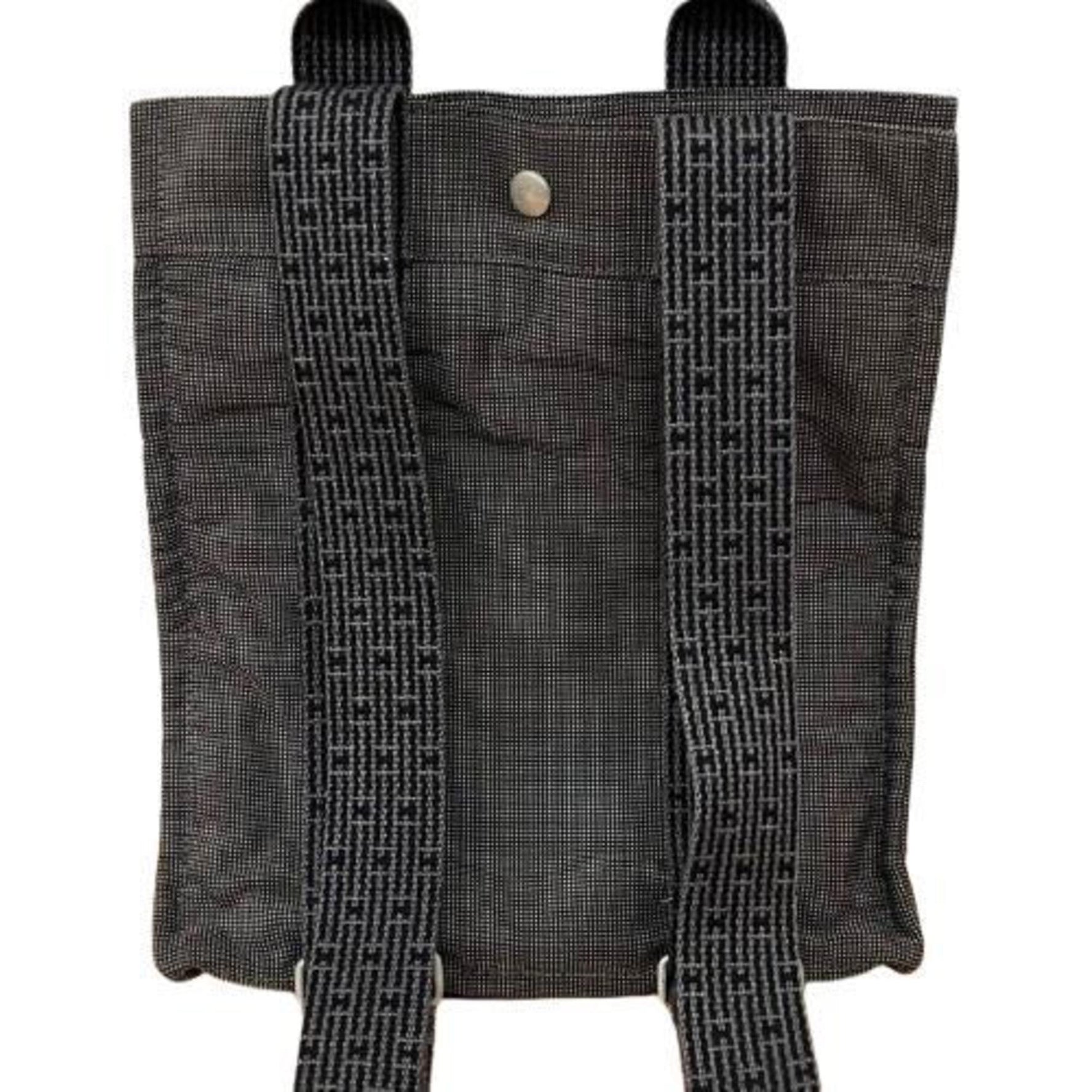 HERMES Hermes Air Line Sac Ad PM Backpack Grey Nylon