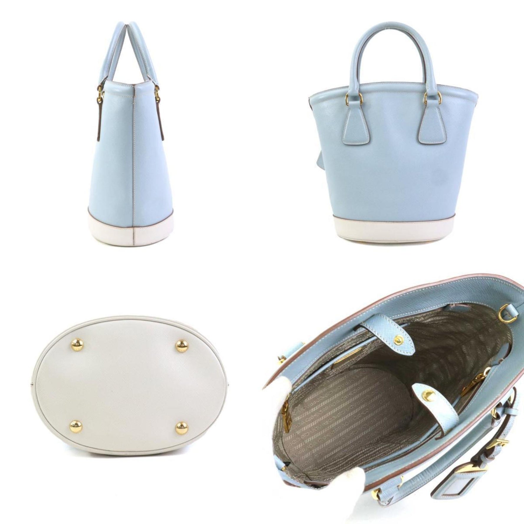 Prada handbag blue