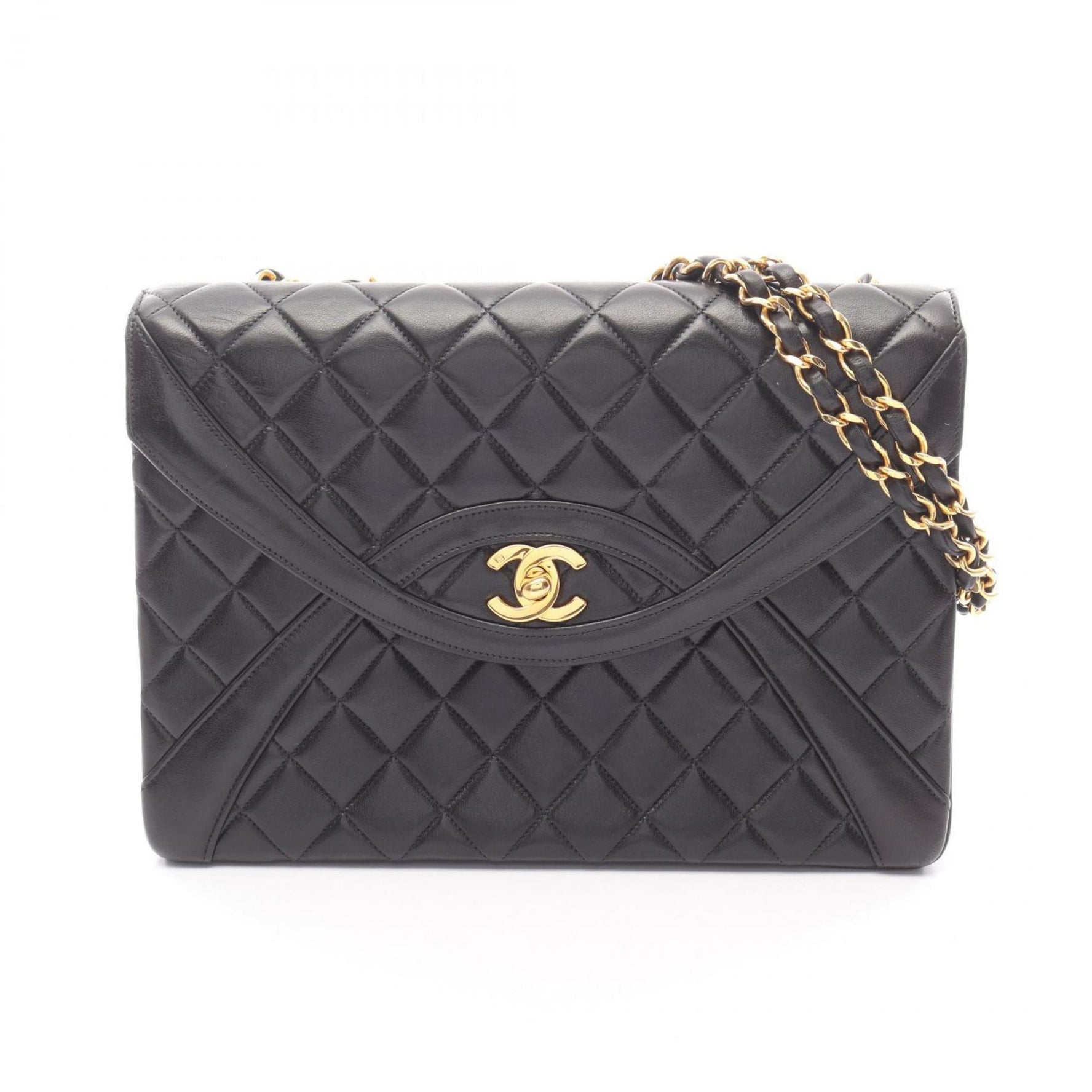 CHANEL Matelasse Shoulder Bag, Lambskin Leather