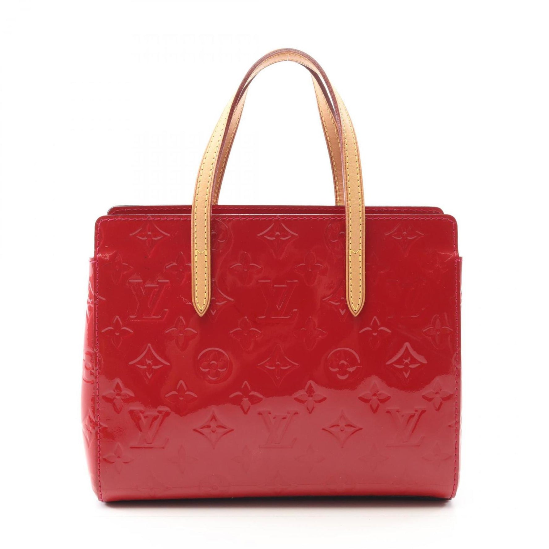 Louis Vuitton Catalina BB Handbag in Vernis Leather, Red