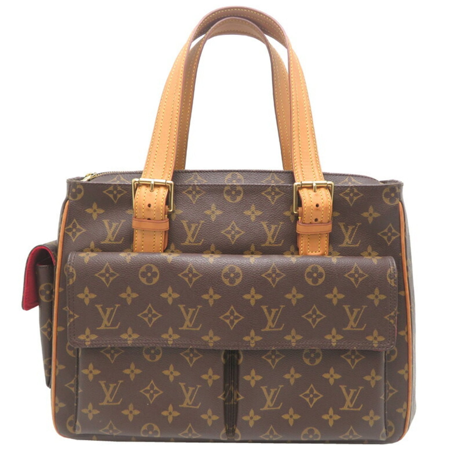 Louis Vuitton Muti-Plicite Shoulder Bag Monogram Brown