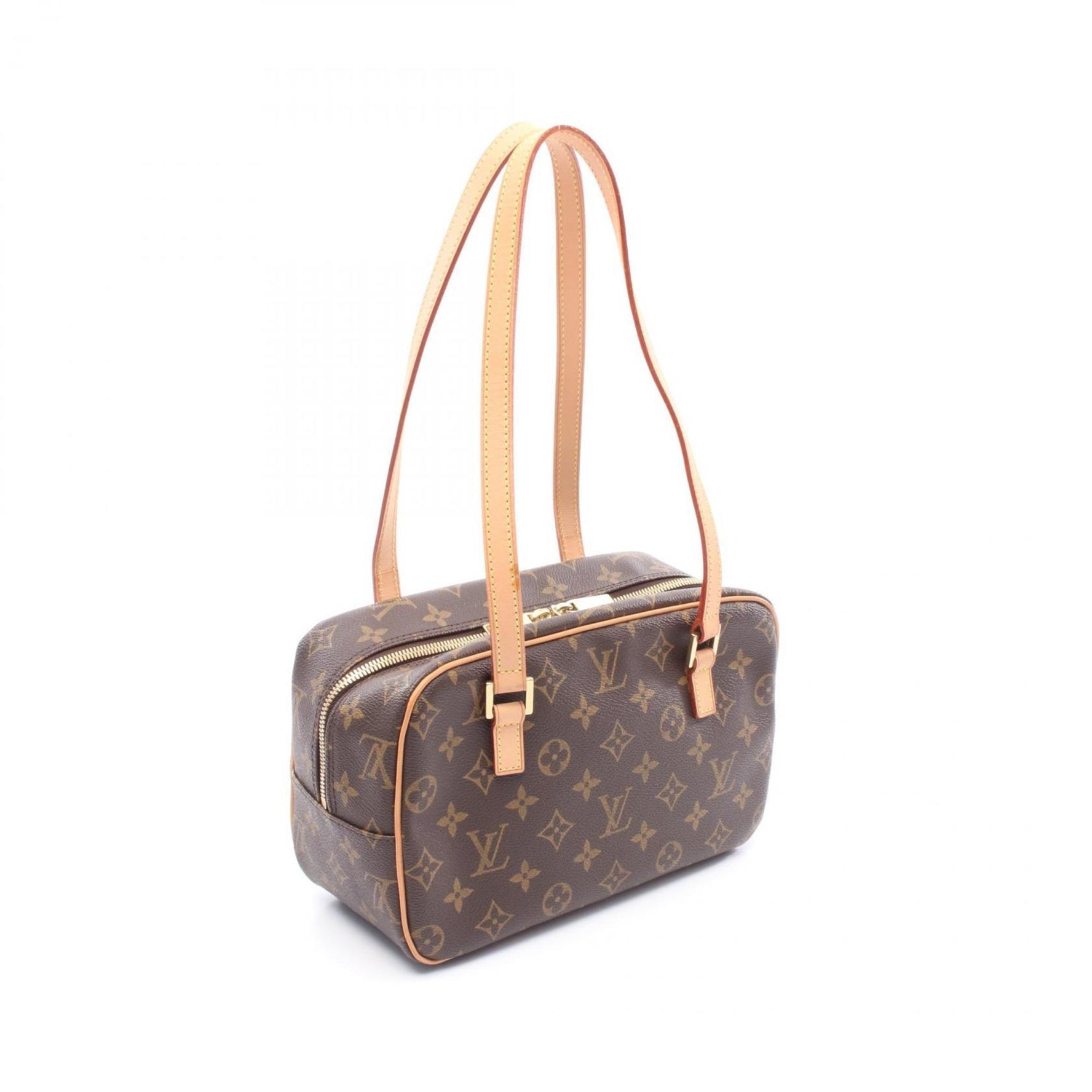 Louis Vuitton Cite MM Shoulder Bag, Coated Canvas and Leather, Monogram