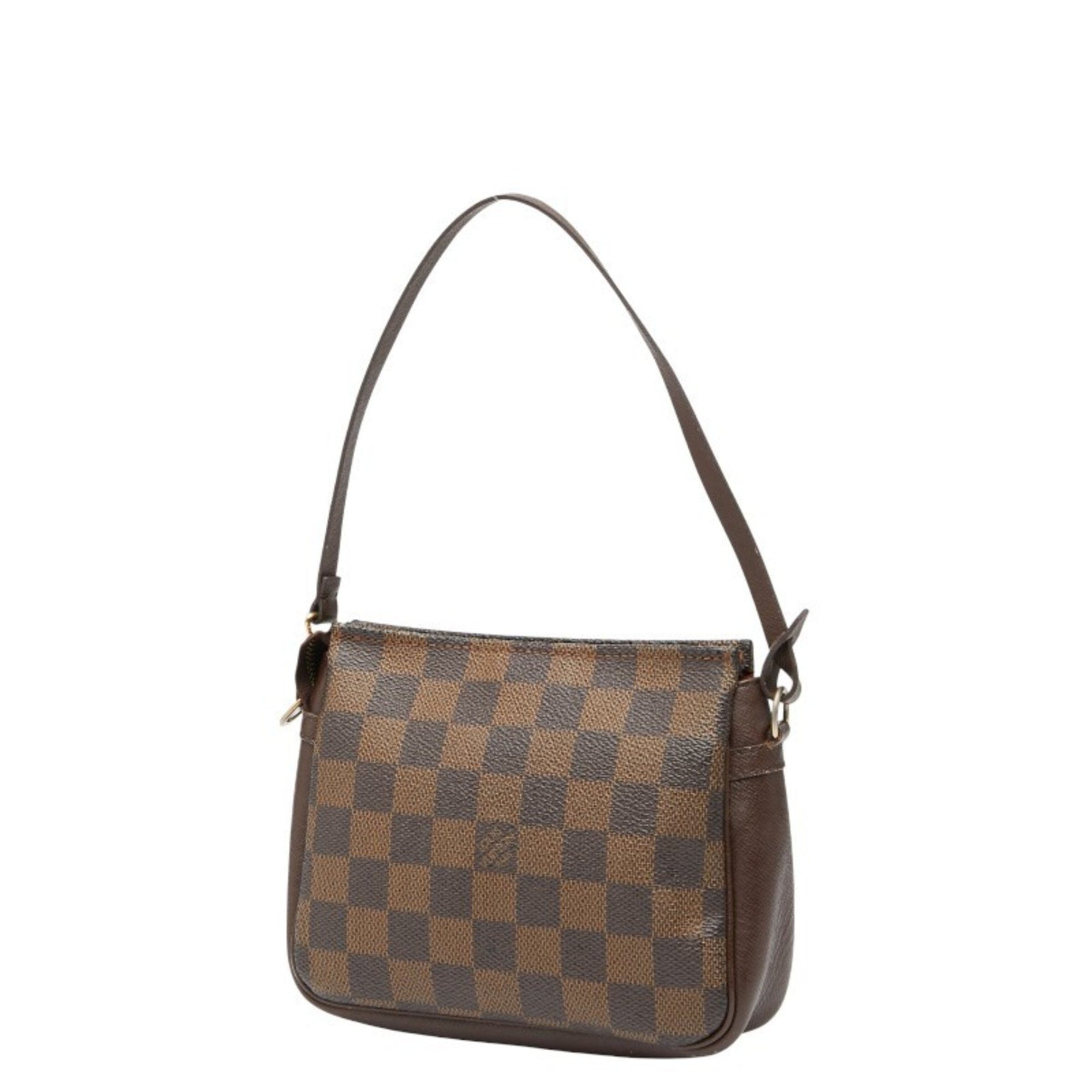 Louis Vuitton Damier Truss Makeup Accessory Pouch Shoulder Bag Leather LOUIS VUITTON