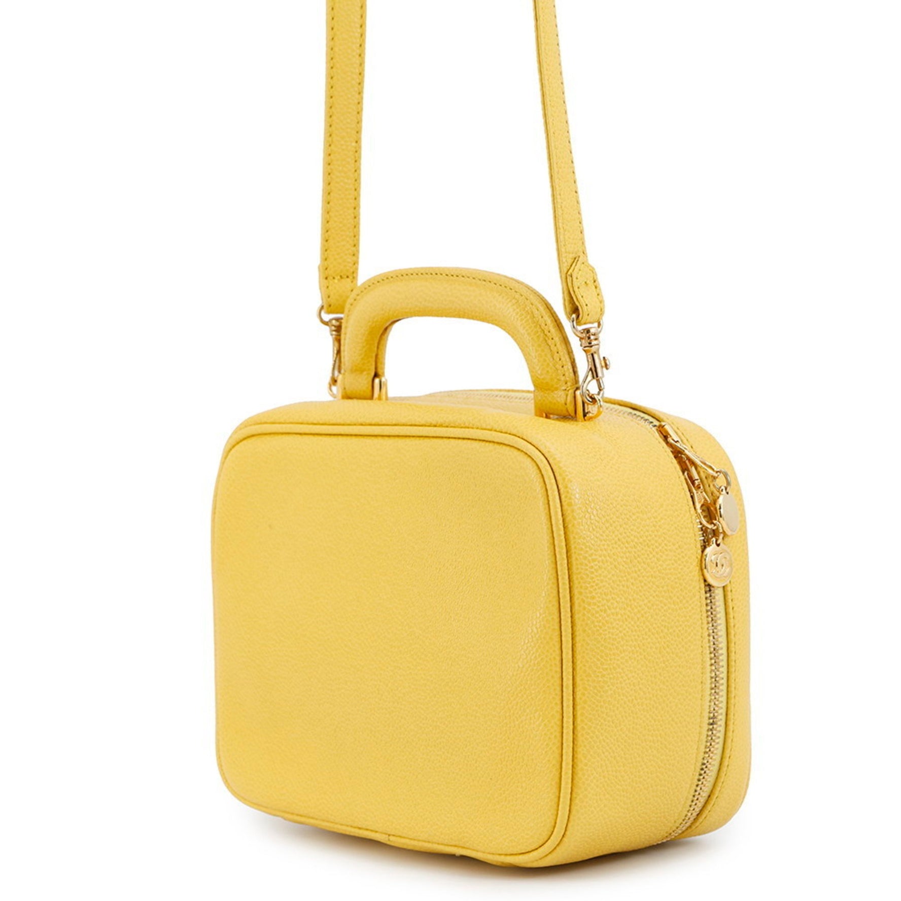 CHANEL Coco Mark Vanity Bag in Caviar Skin