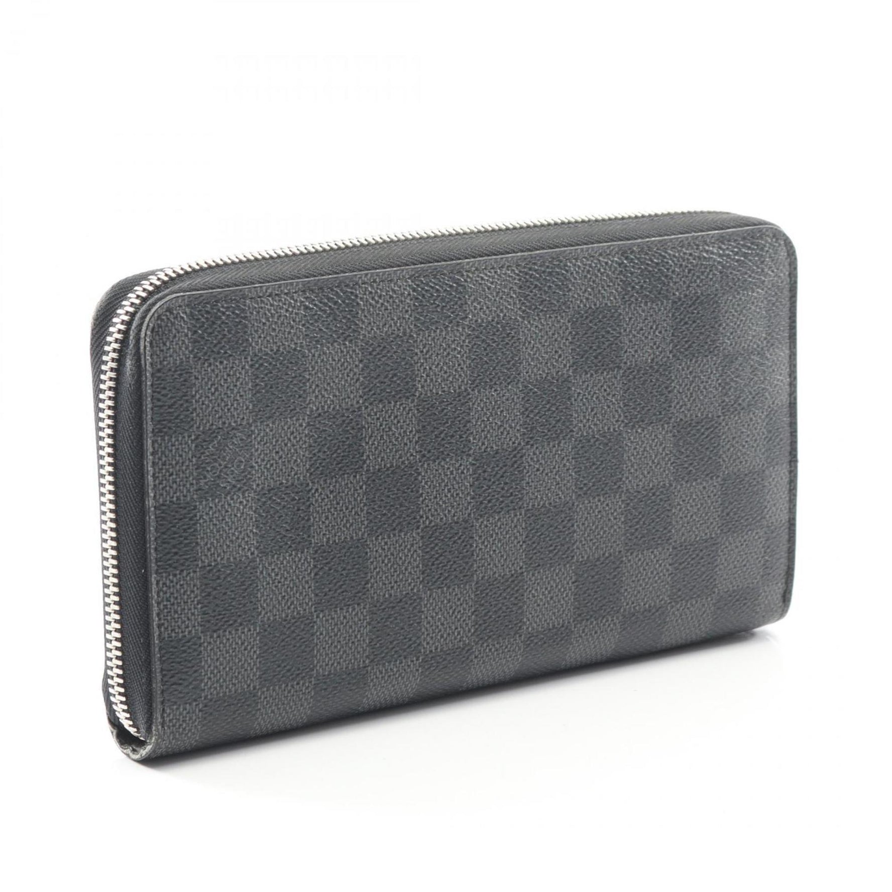 Louis Vuitton Zippy Organizer Damier Graphite Round Long Wallet