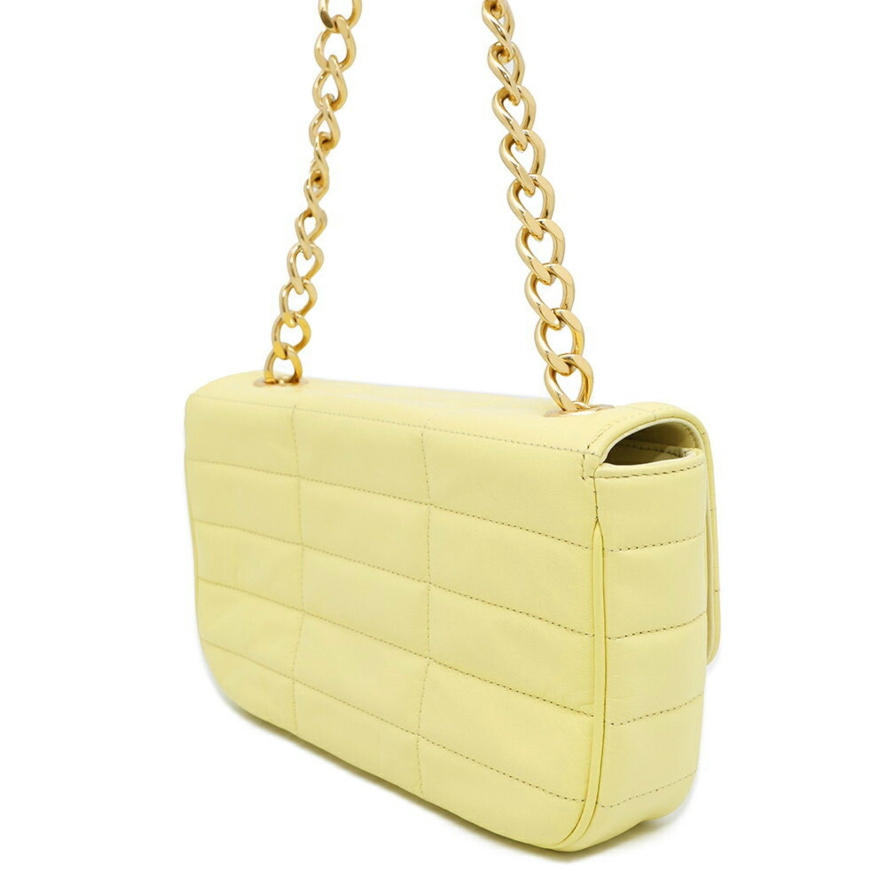 Celine Chain Shoulder Bag Monochrome Black