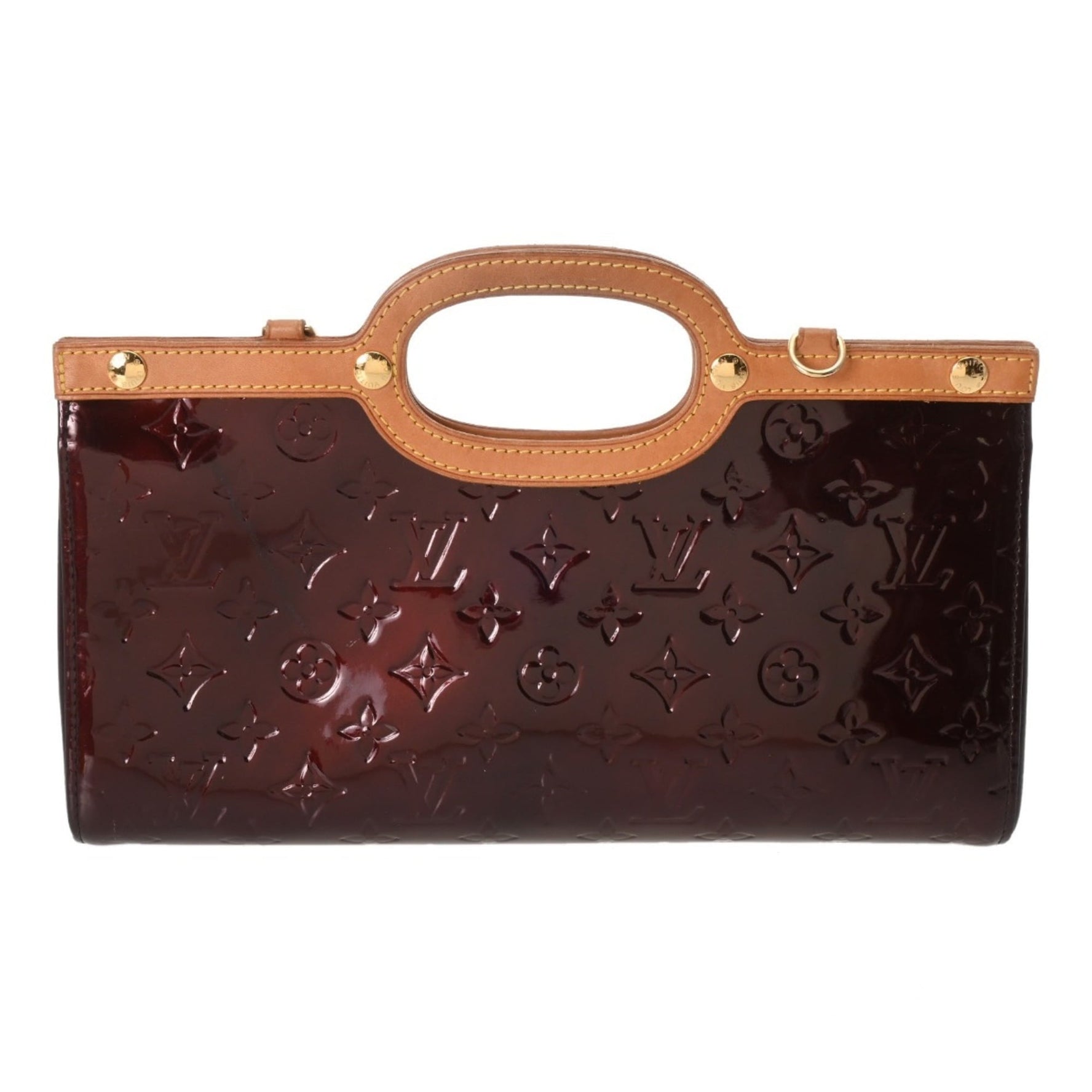 LOUIS VUITTON Monogram Vernis Roxbury Drive Amaranth Handbag, Condition: B, Pre-owned, Ginzo