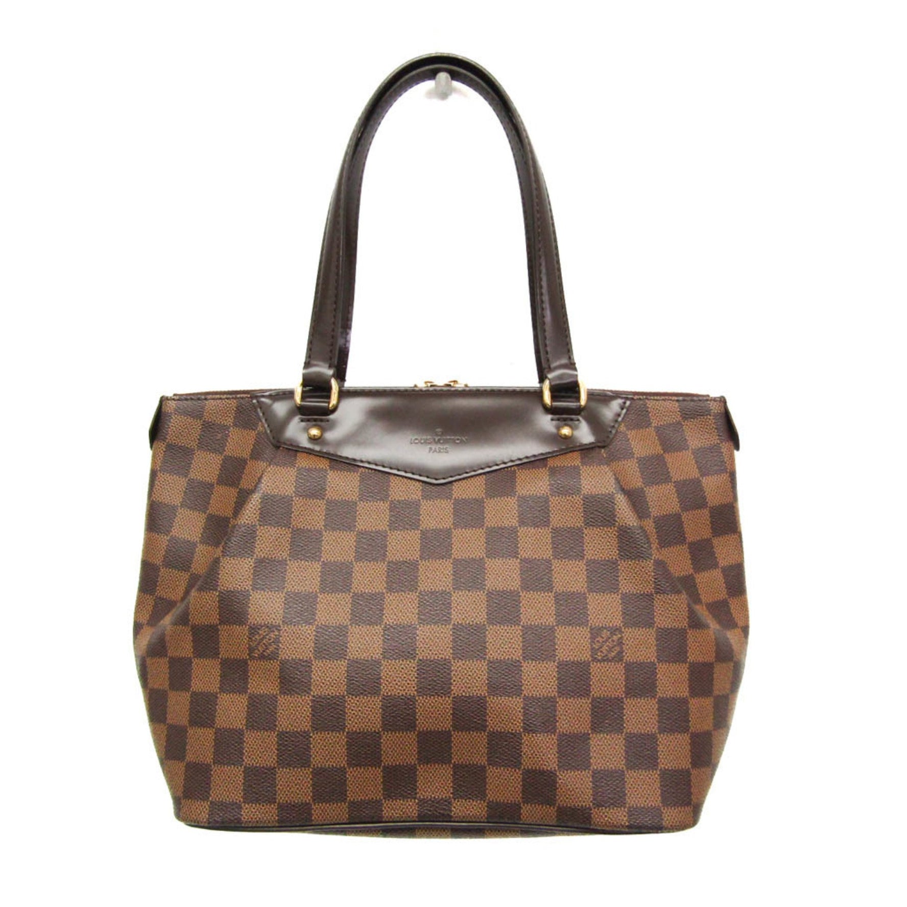 Louis Vuitton Damier Westminster PM N41102 Women's Handbag Ebene