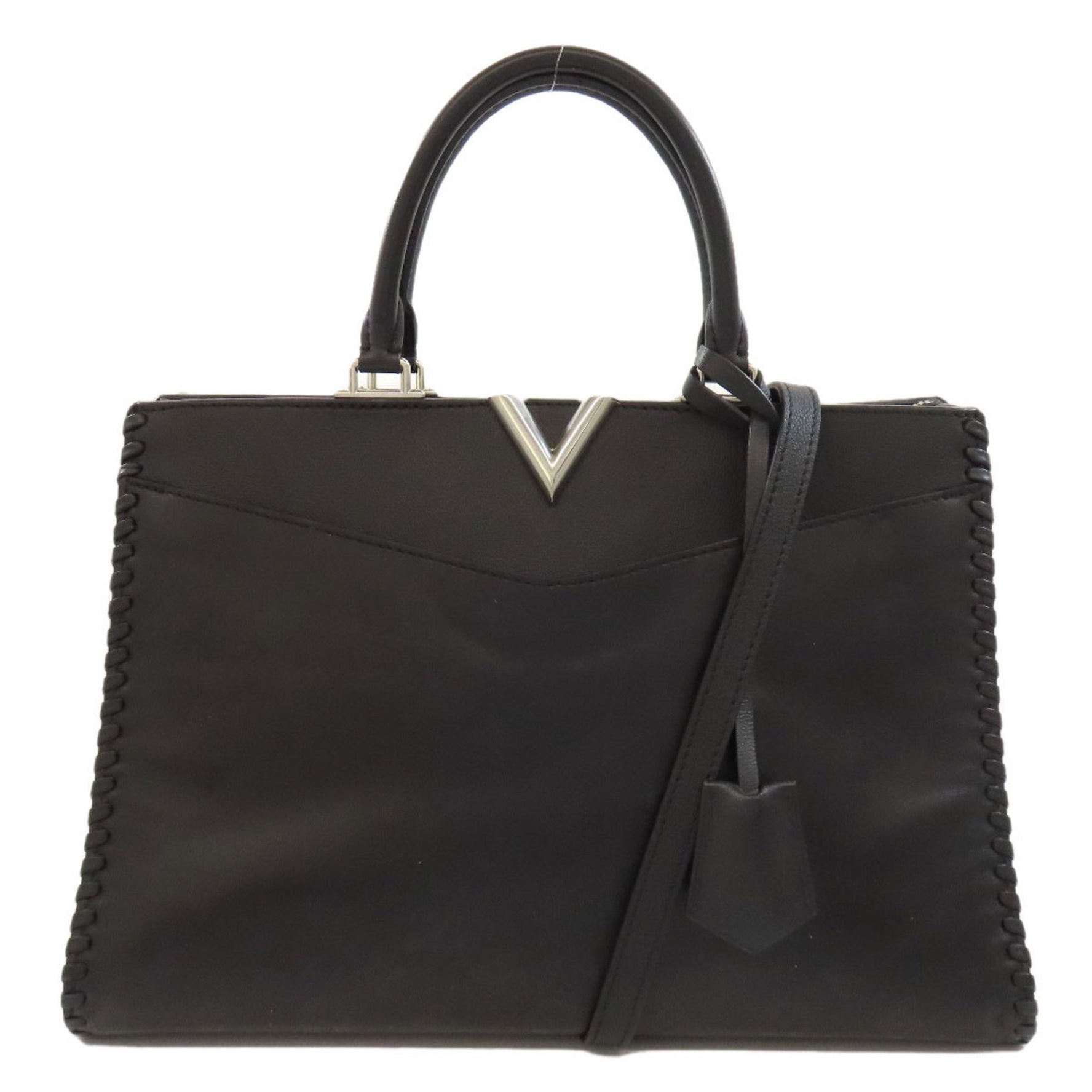 Louis Vuitton M54147 Very Zip Handbag Calf Leather Women's LOUIS VUITTON