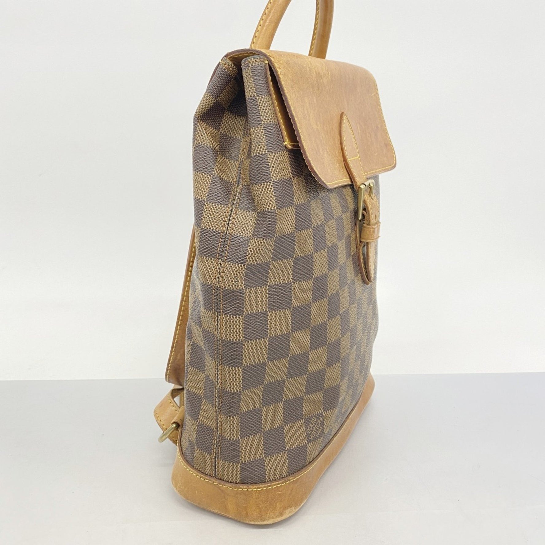 Louis Vuitton Backpack/Daypack Damier Harlequin N99038 Ebene Women's