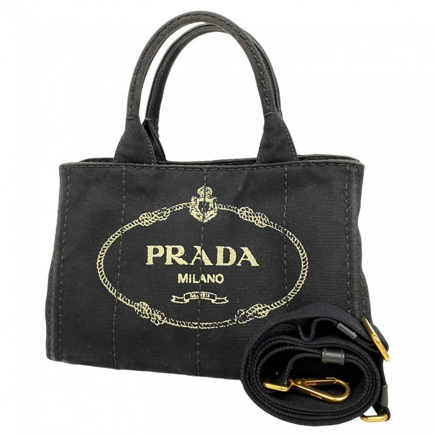 Prada Canapa Canvas Handbag, Bag