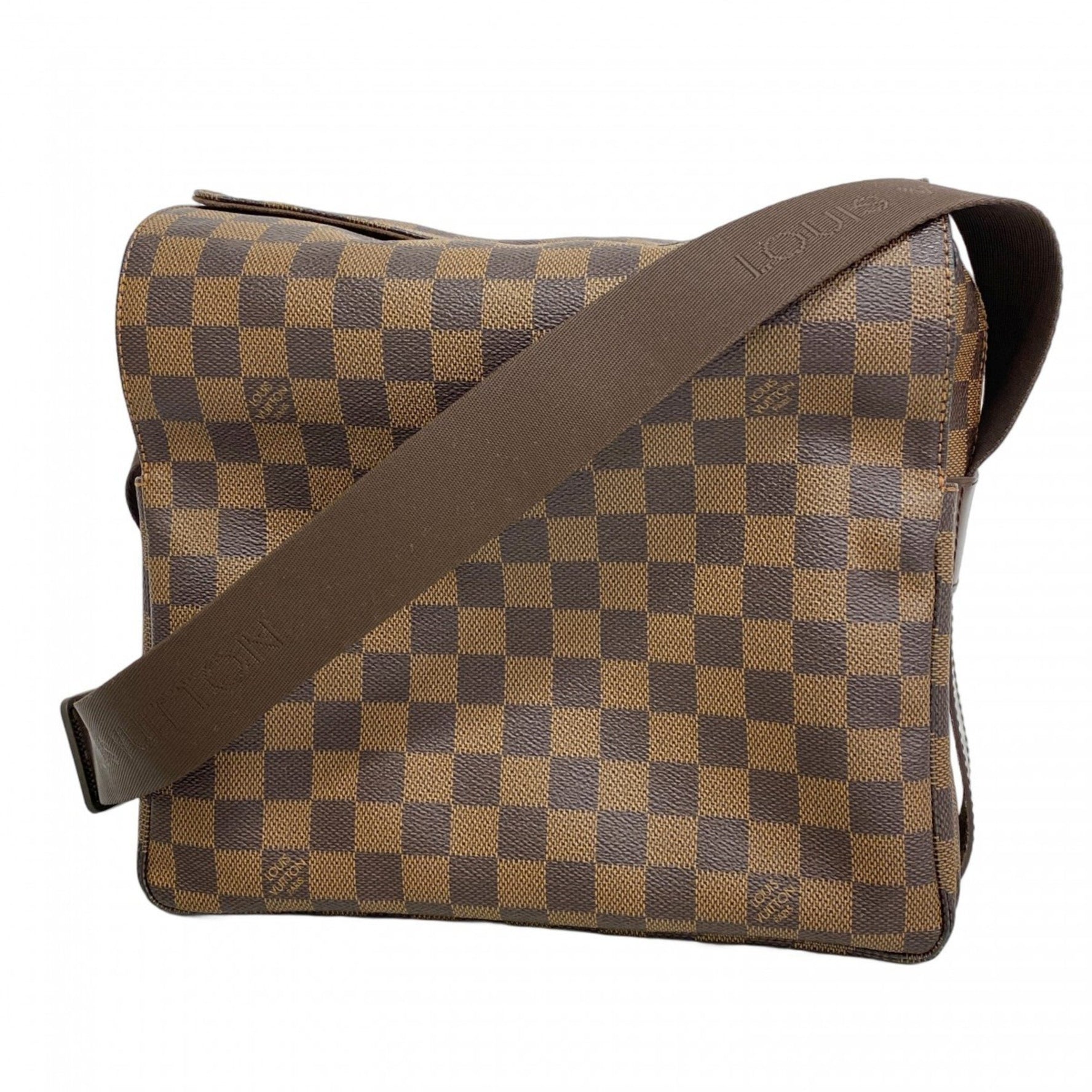 Louis Vuitton Shoulder Bag Damier Naviglio N45255 Ebene Men's