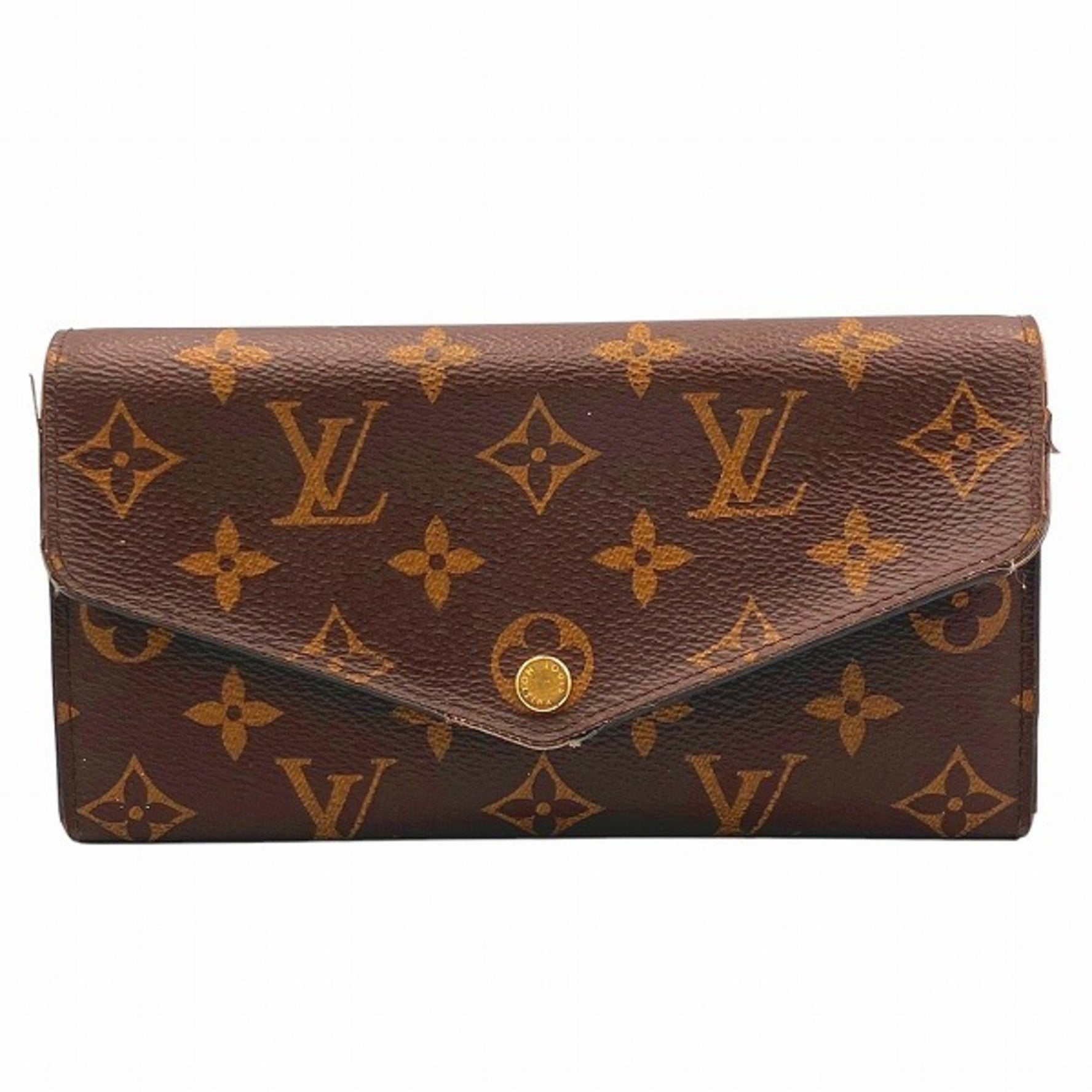 Louis Vuitton Monogram Portefeuille Sarah M60531 Long Wallet for Men and Women