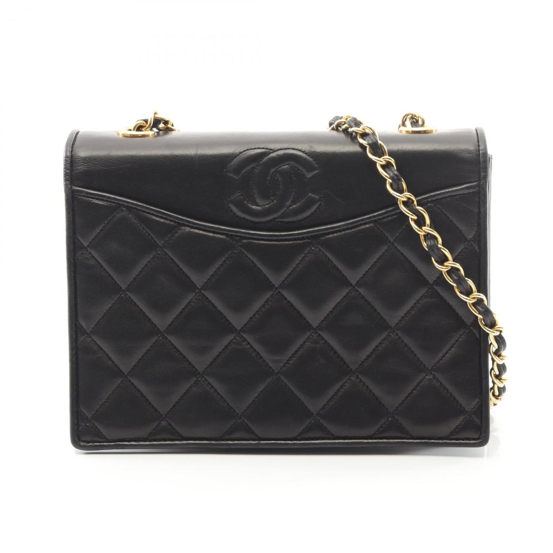 CHANEL Matelasse Shoulder Bag, Lambskin Leather