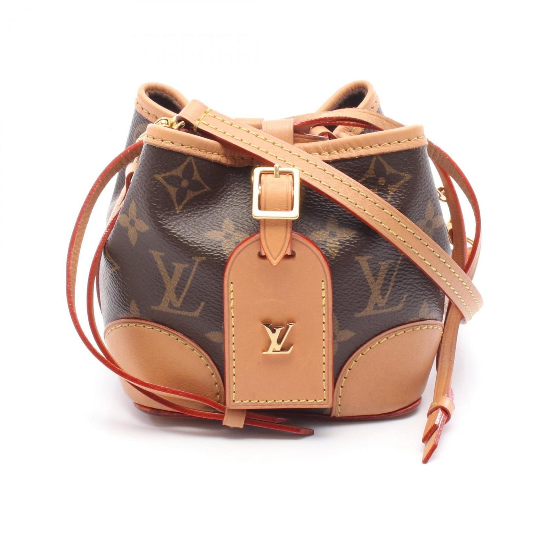 Louis Vuitton Noe Purse Shoulder Bag Coated Canvas Leather Monogram