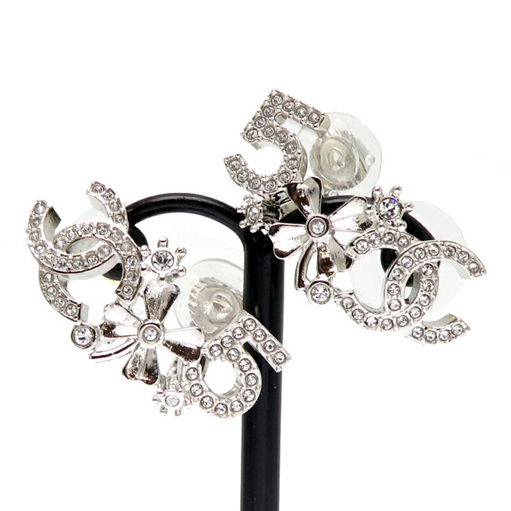 Chanel No. 5 Coco Mark Women's Metal Earrings