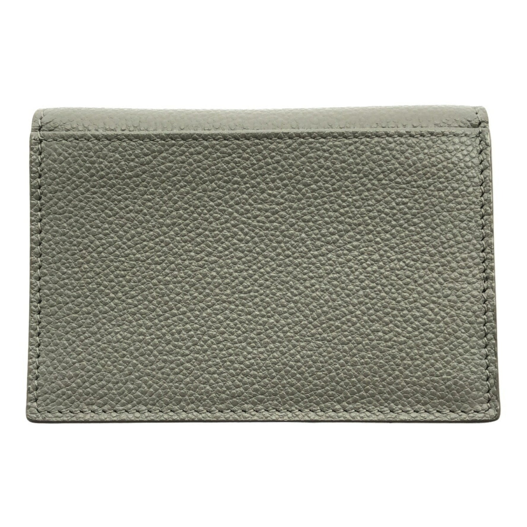 SAINT LAURENT Saint Laurent Card Case Business Holder Pass Gray Mikunigaoka Store