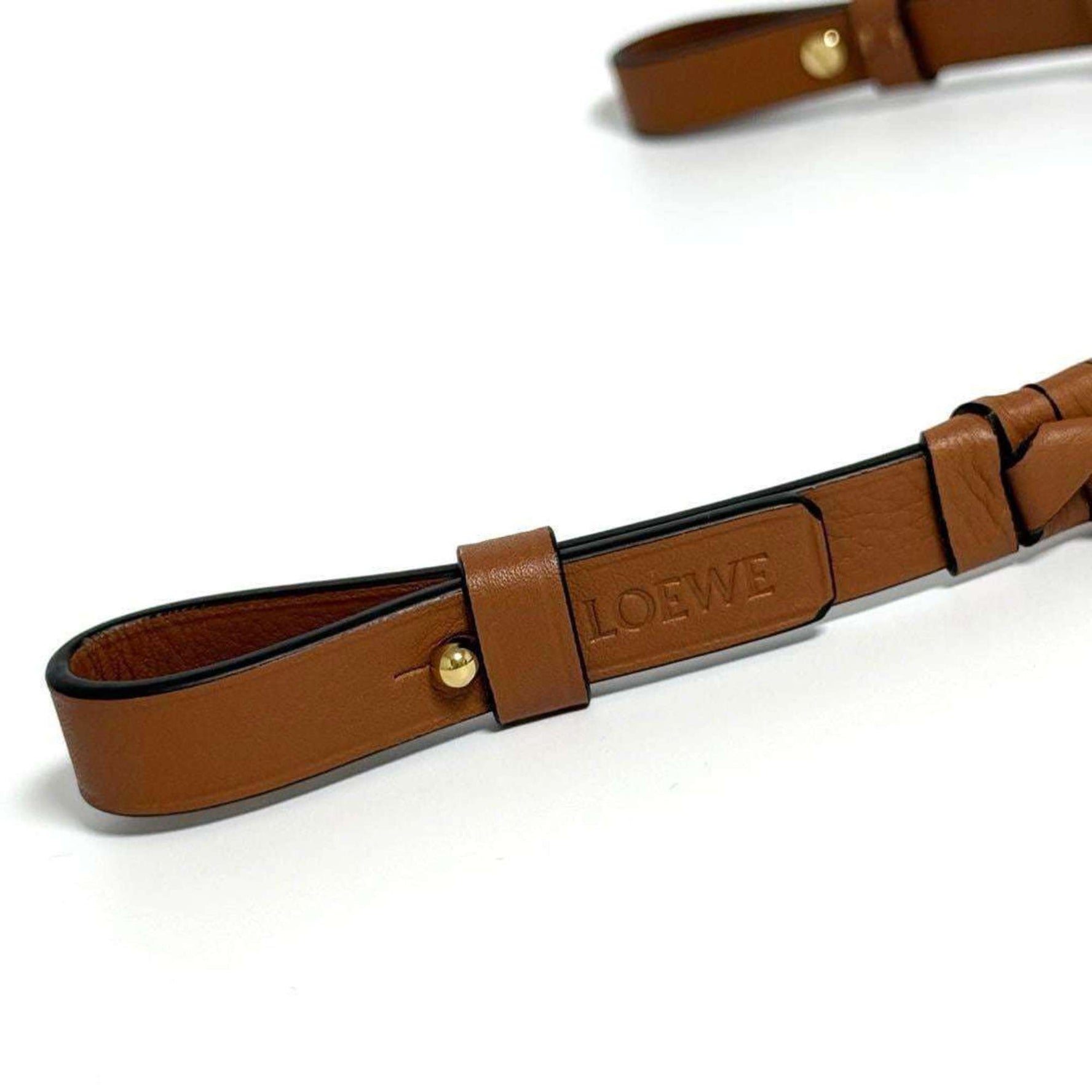 Loewe Women's Woven Spiral Bag Strap Handle