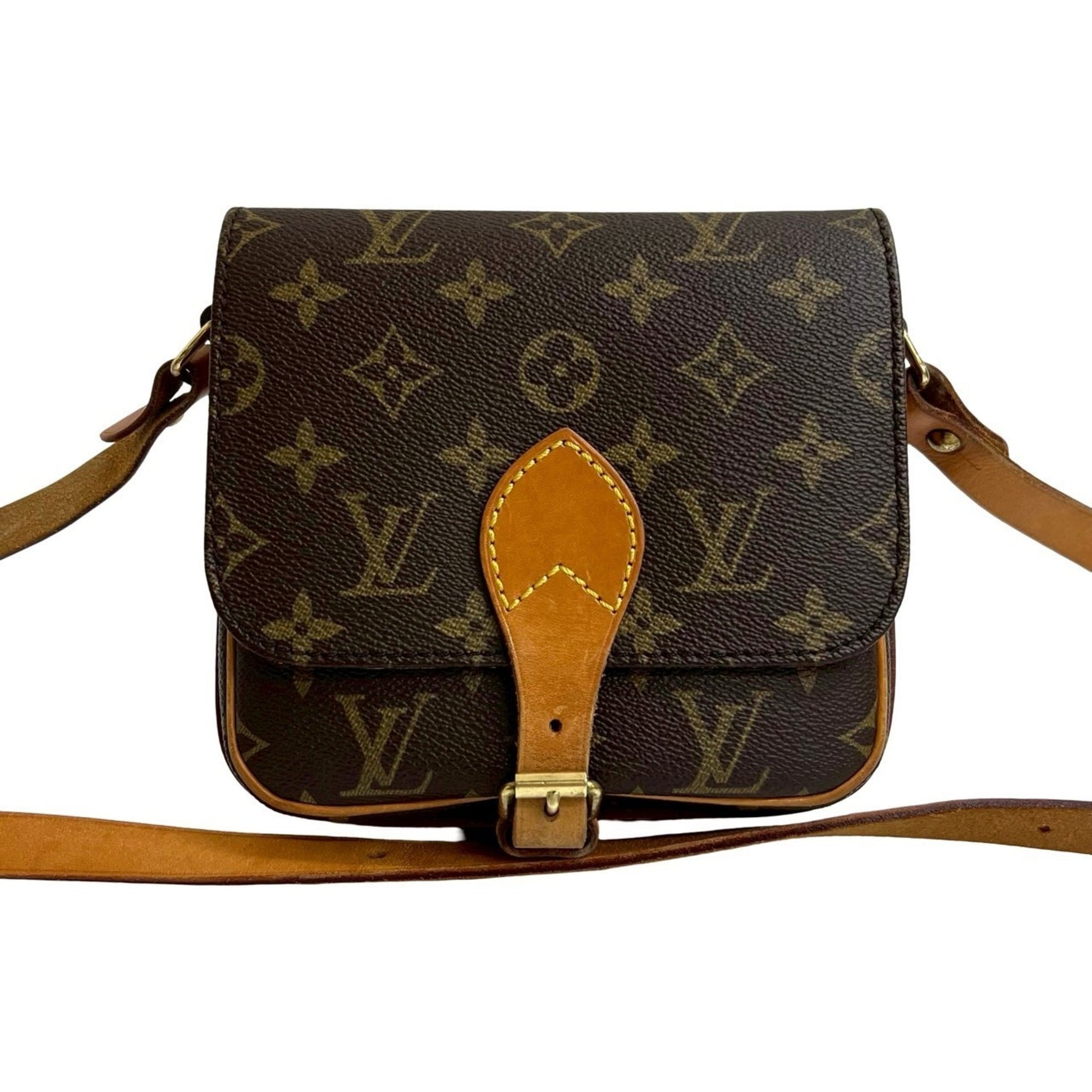 LOUIS VUITTON Culteciel PM Monogram Leather Shoulder Bag/Pochette 307-8