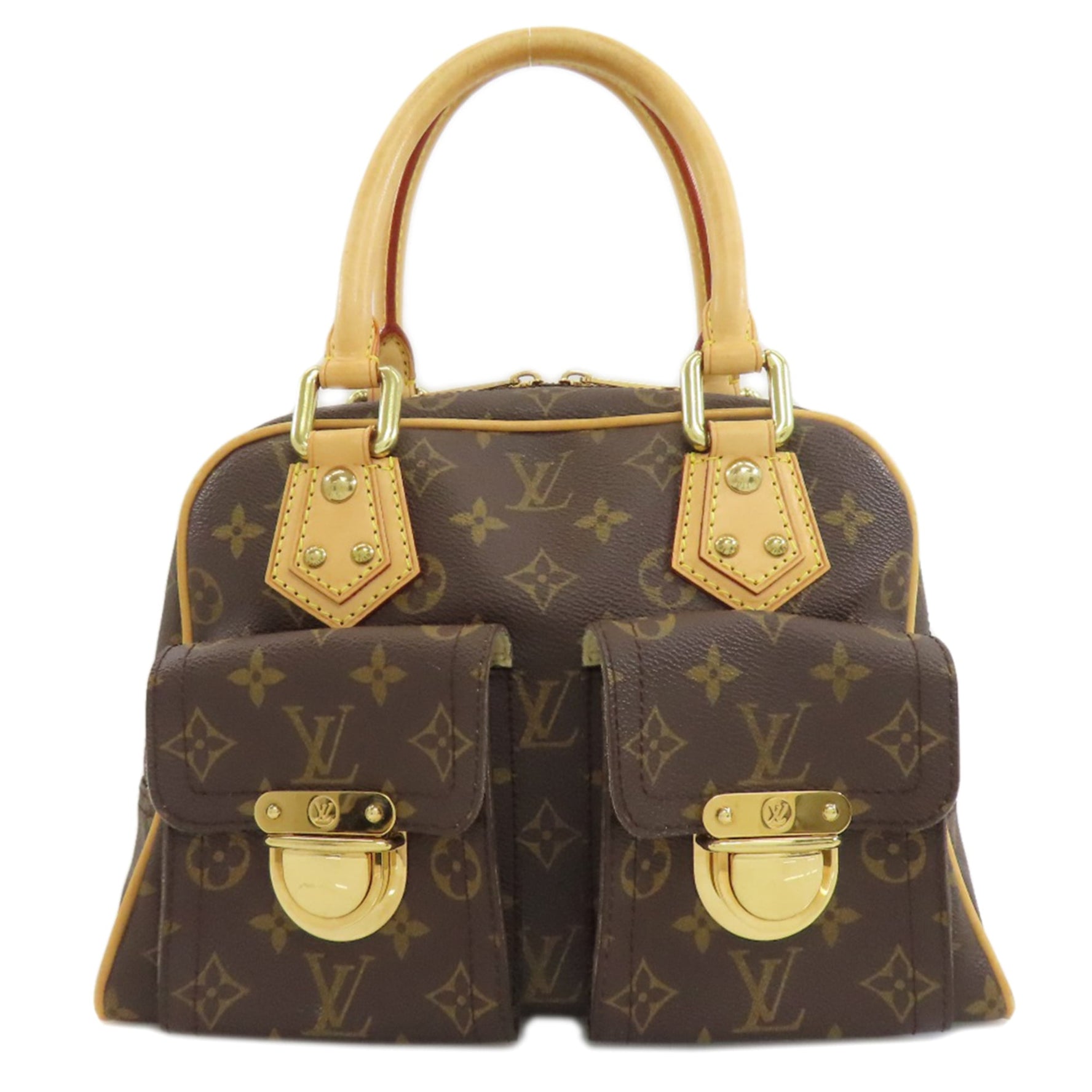 Louis Vuitton Manhattan PM Handbag in Canvas