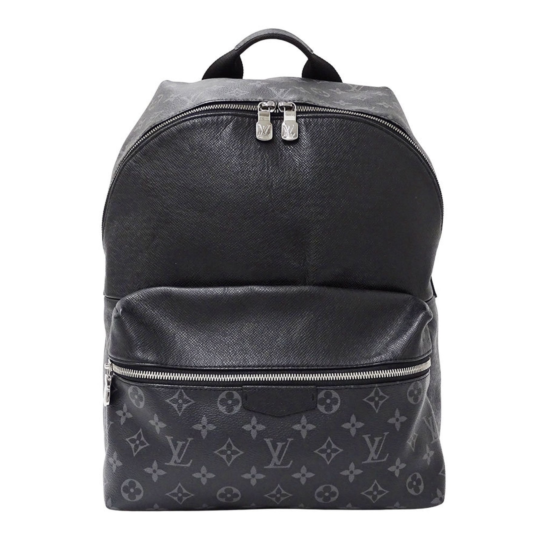 Louis Vuitton Taigarama Discovery Backpack PM in Noir and Black a large, spacious men's backpack.