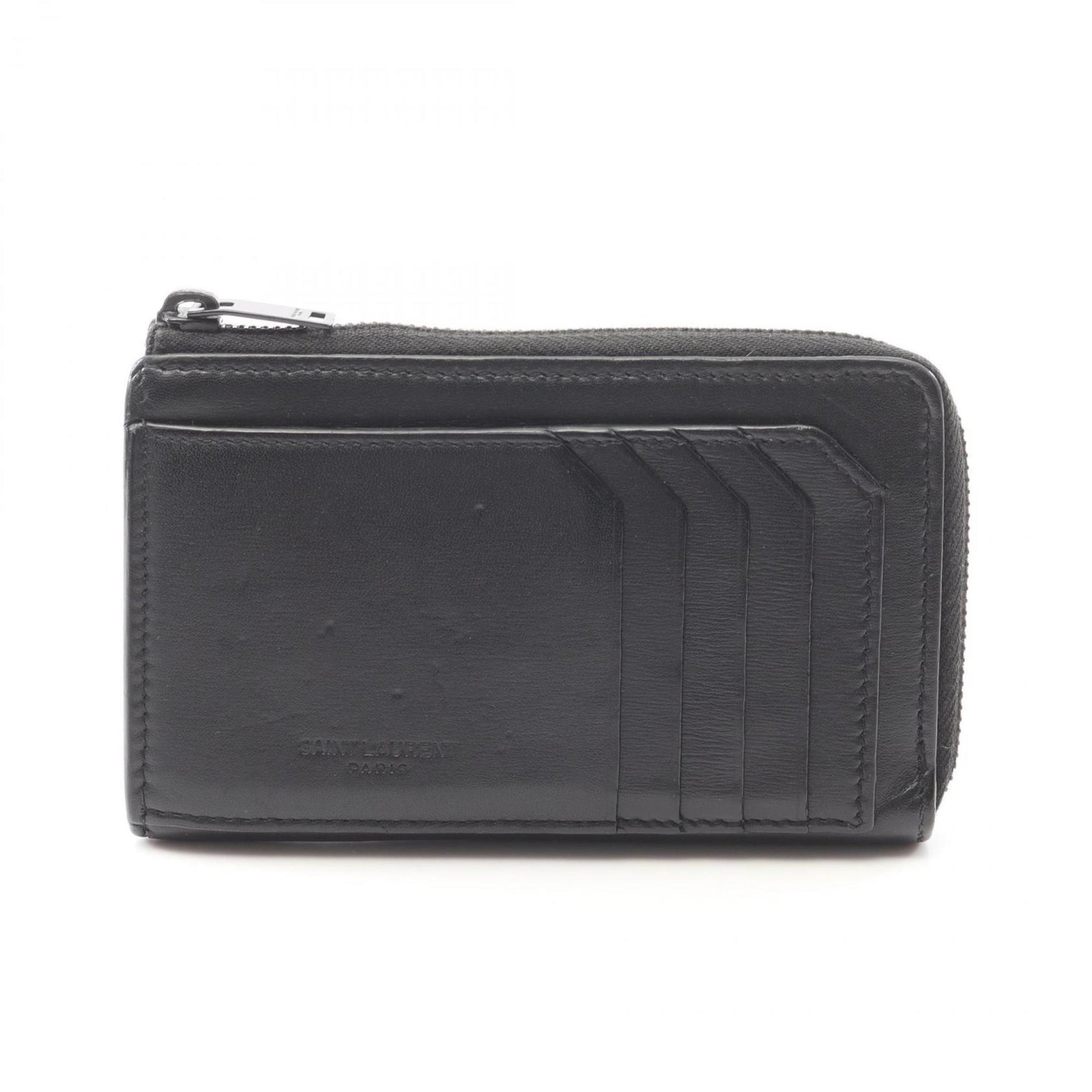 Saint Laurent SAINT LAURENT Wallets and coin cases Leather Women's Black