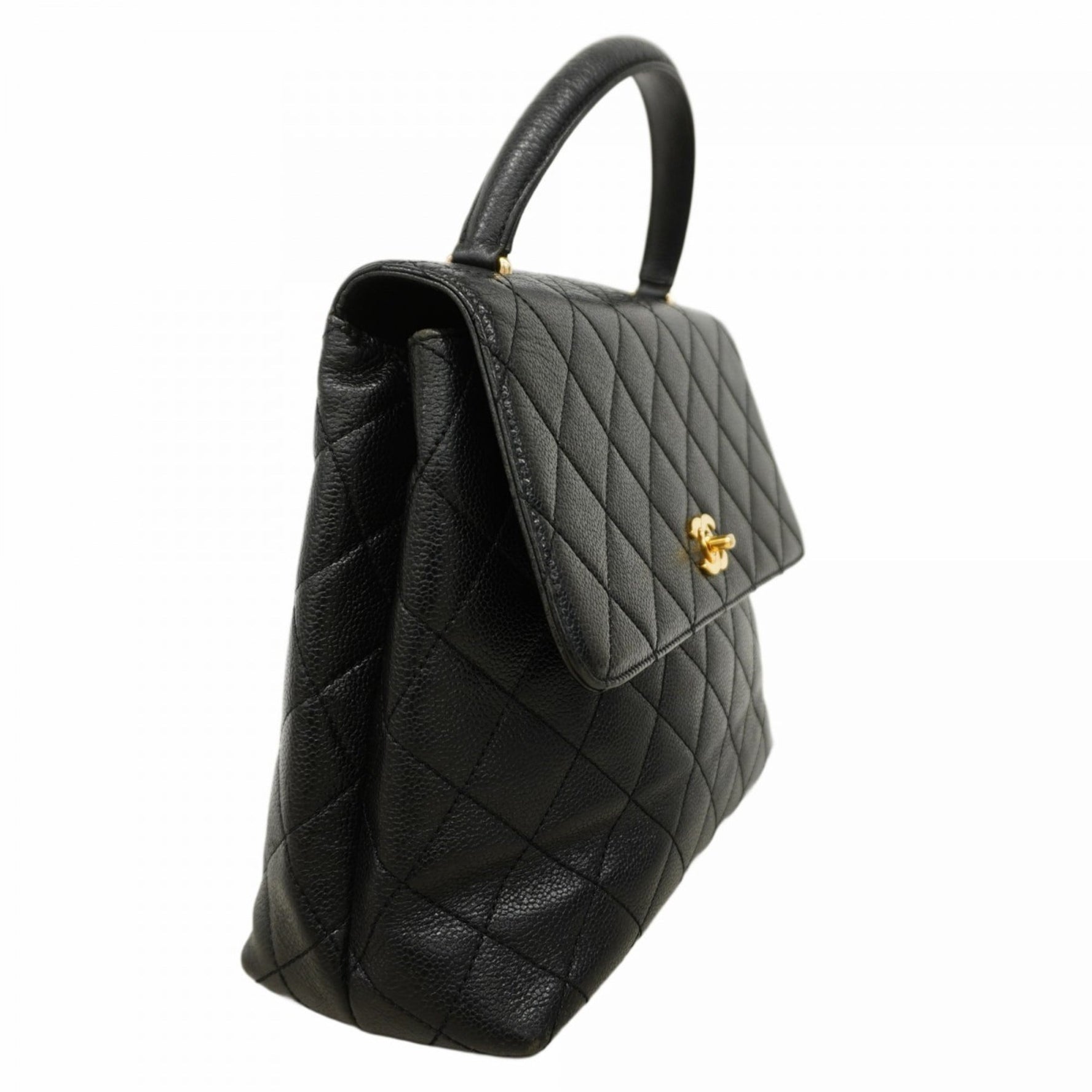 Chanel Matelasse Caviar Leather Handbag