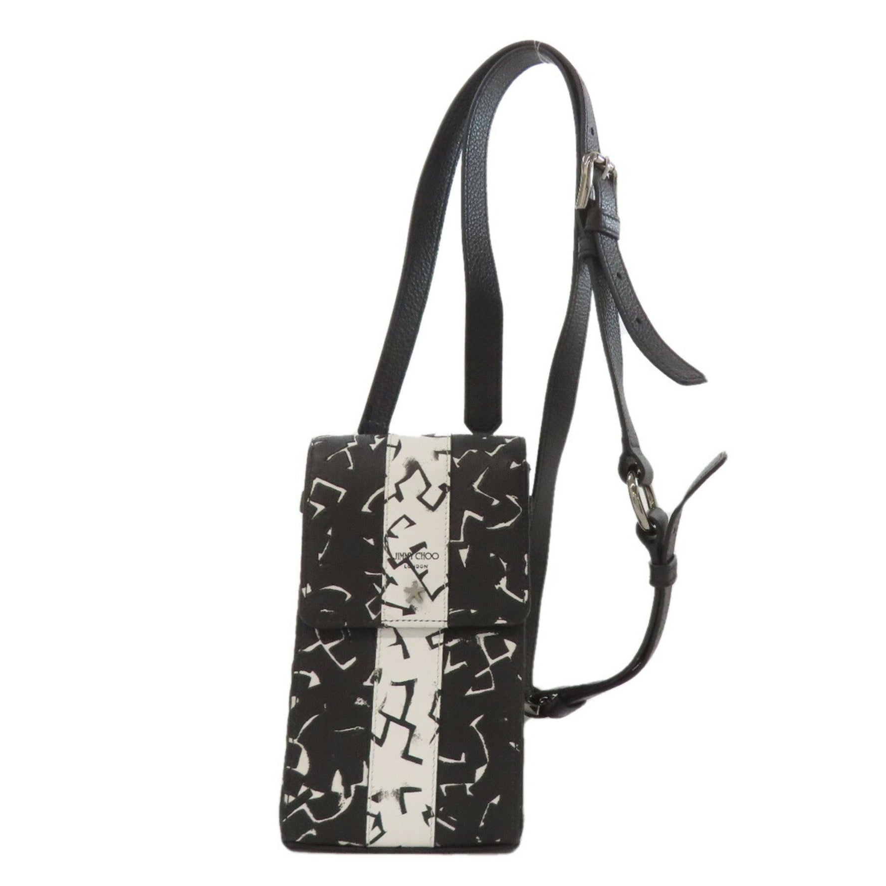 Jimmy Choo Eric Haze collaboration shoulder pouch bag PVC