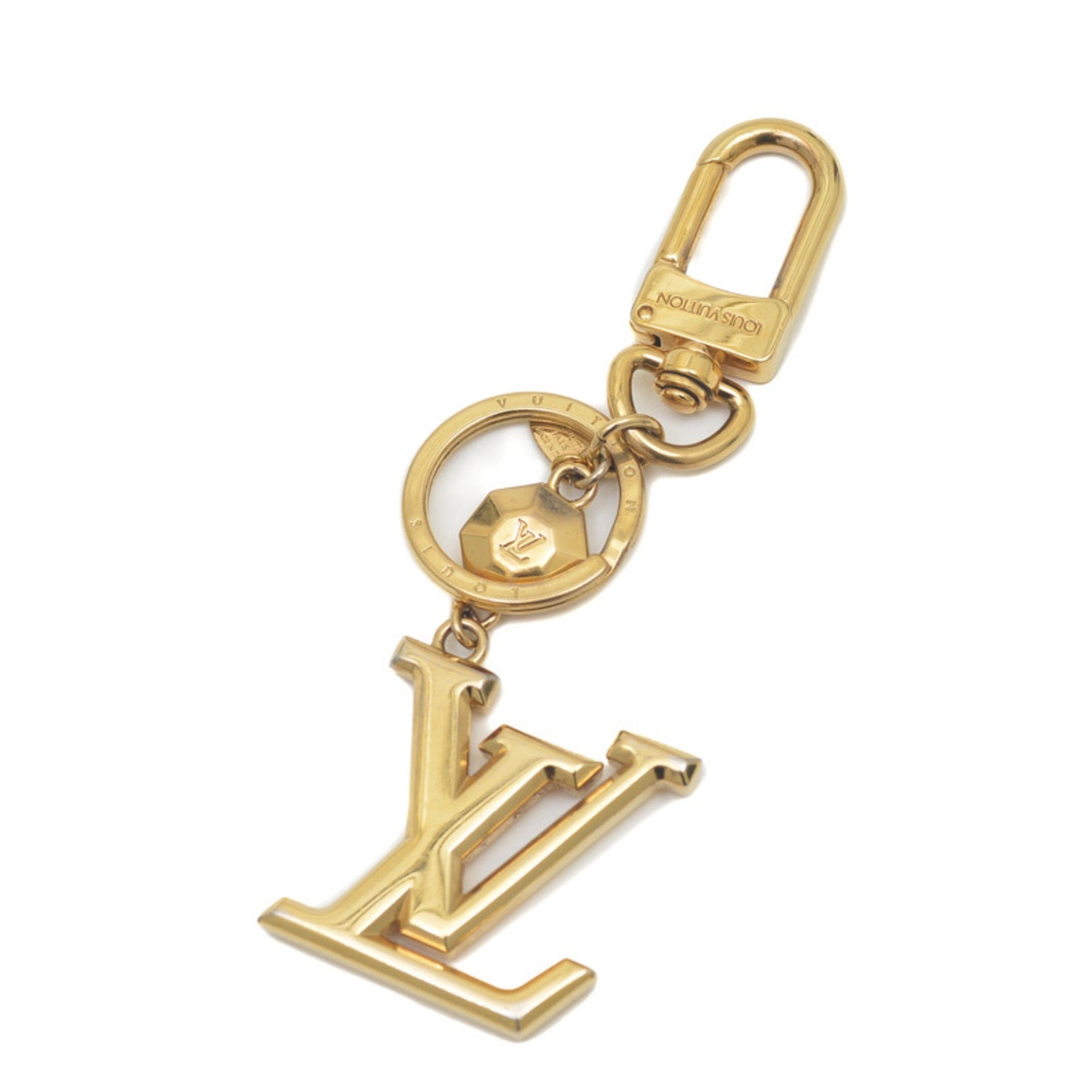 Louis Vuitton Keychain LV Faceted Metal BP