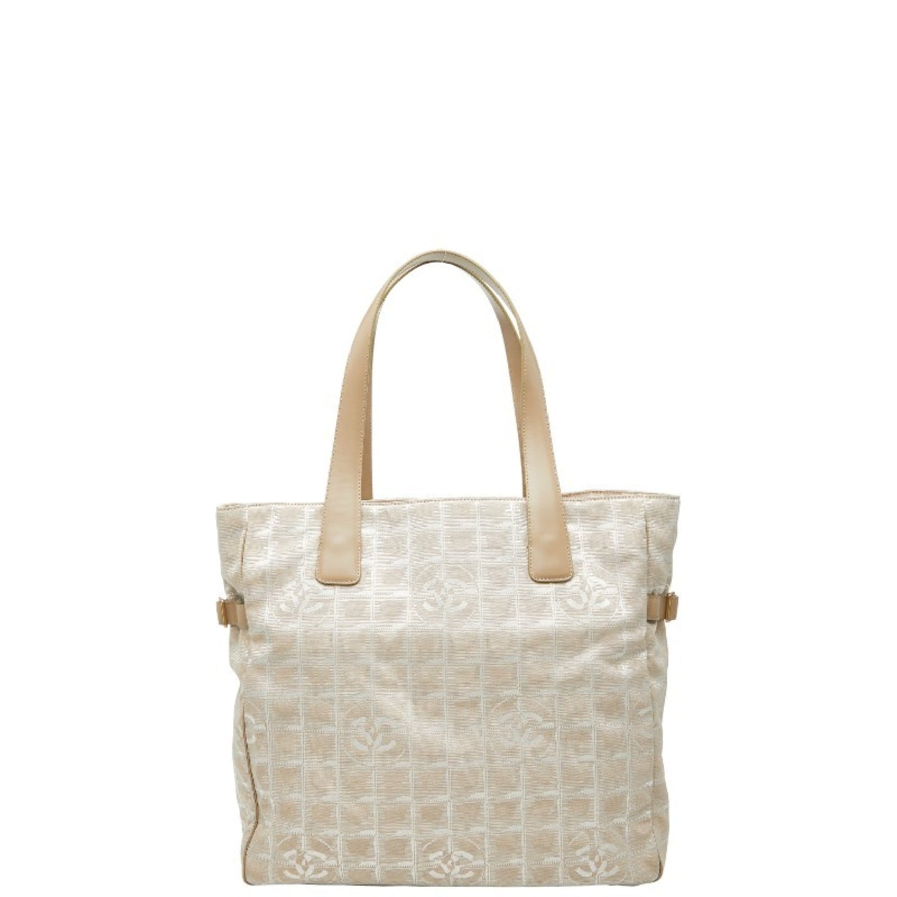 Chanel New Travel Line Tote GM Bag, Nylon, Leather