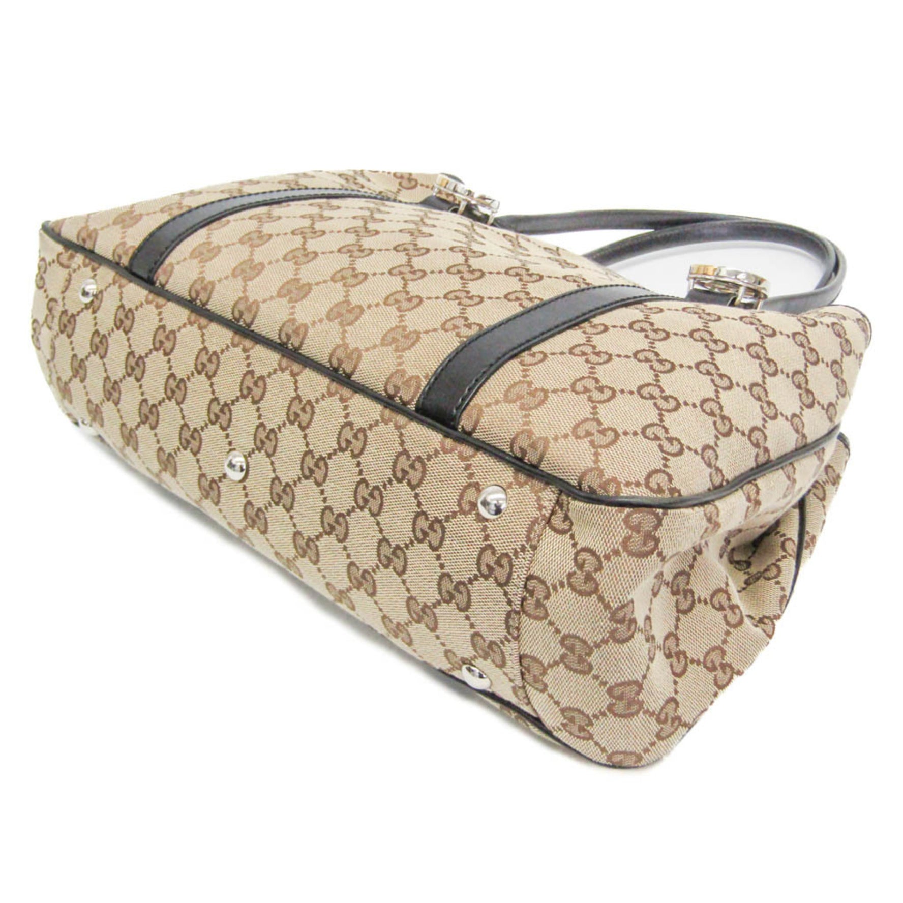Gucci GG Twins Canvas Tote Bag Beige,Black