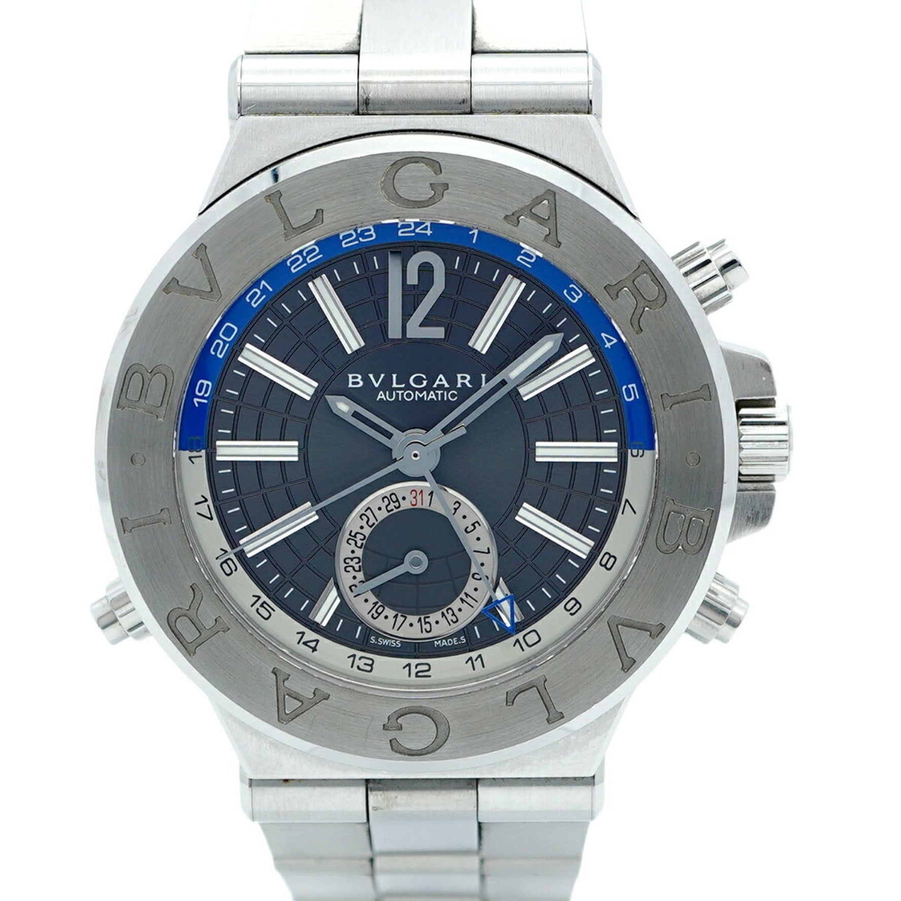 Bvlgari Diagono Gray Dial Watch