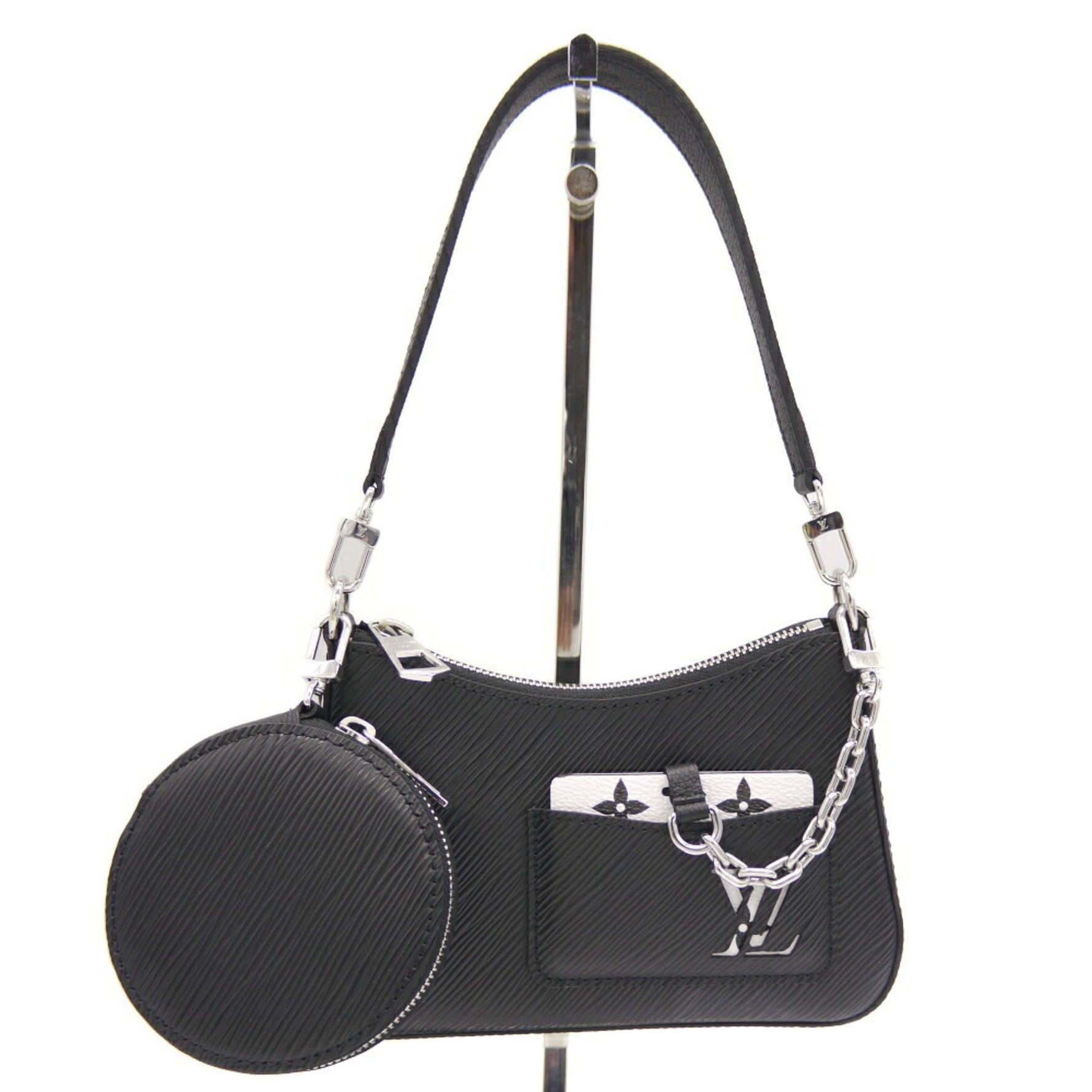 Louis Vuitton Malellini Epi Shoulder Bag