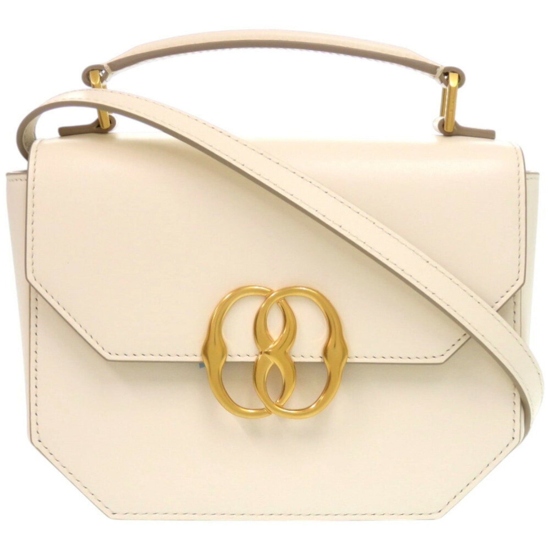 Unused Bally Mini Emblem Folio Handbag in Leather (1792)
