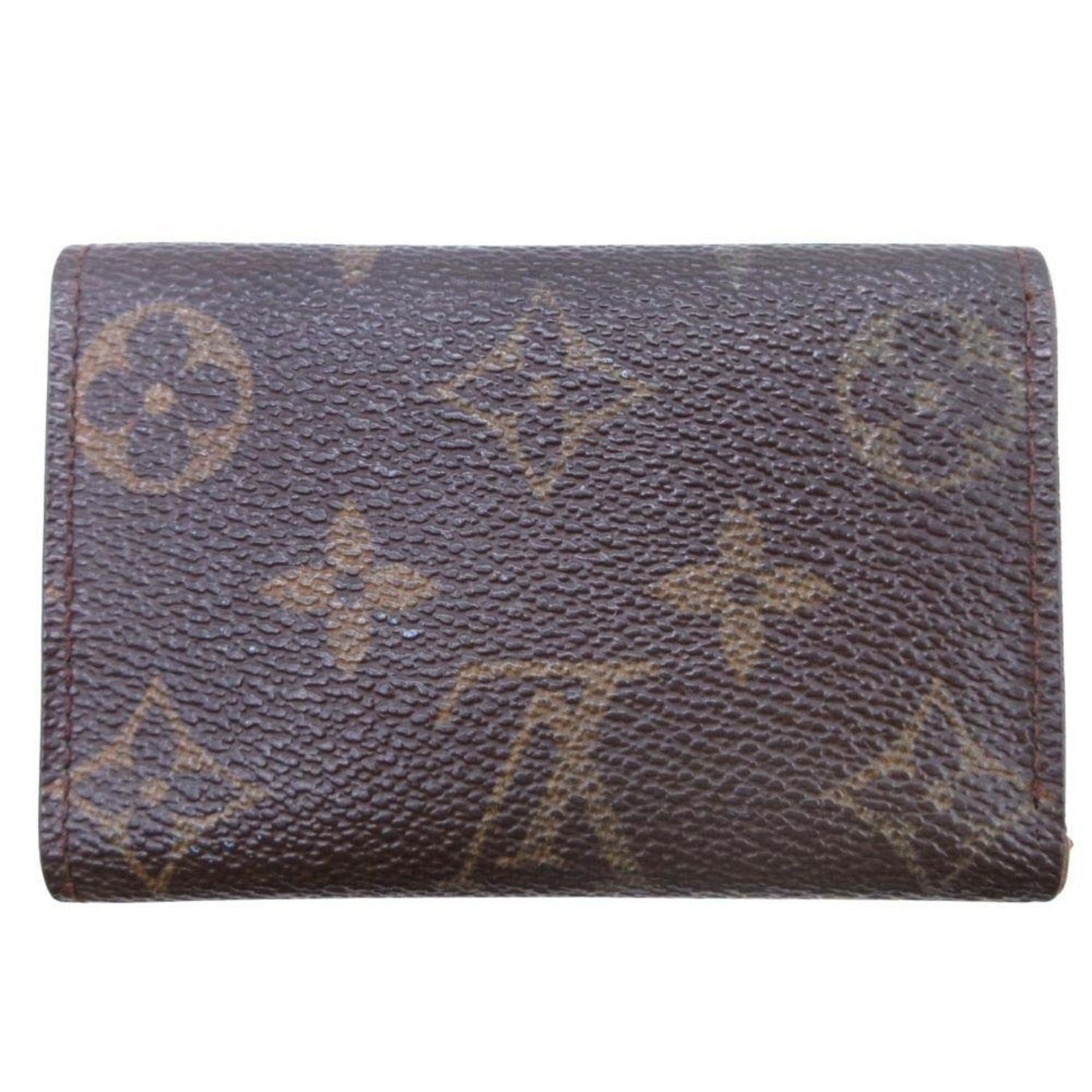 LOUIS VUITTON Monogram Multicle 6 Key Case, Brown