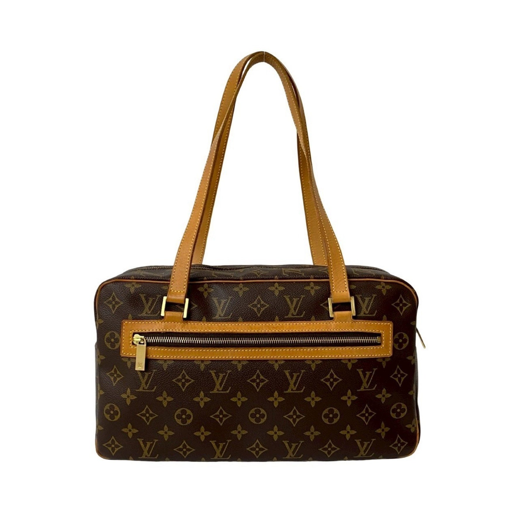 Louis Vuitton Cite GM Monogram Leather Semi-Shoulder/Boston Bag