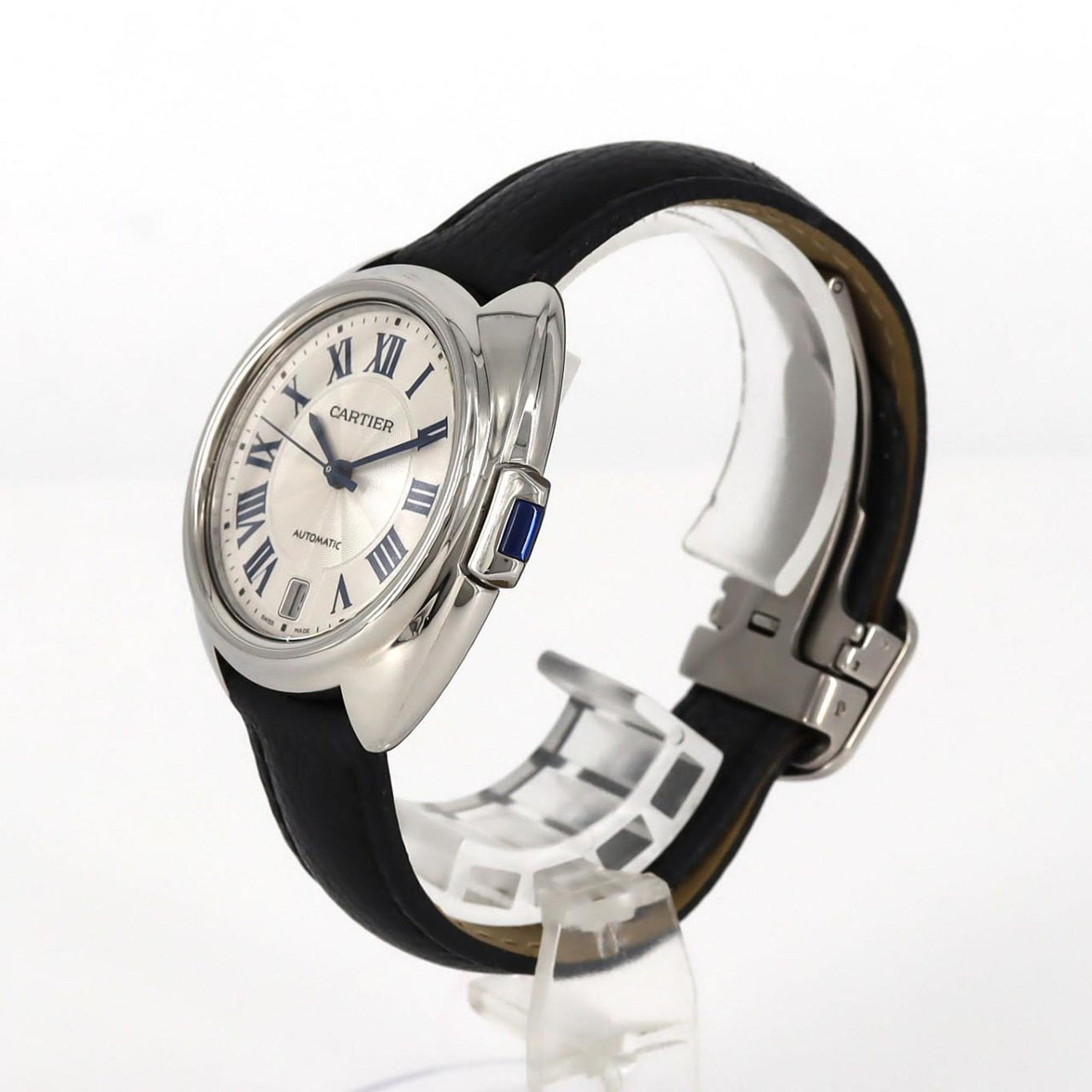 Cartier Clé de Stainless Steel Automatic Watch