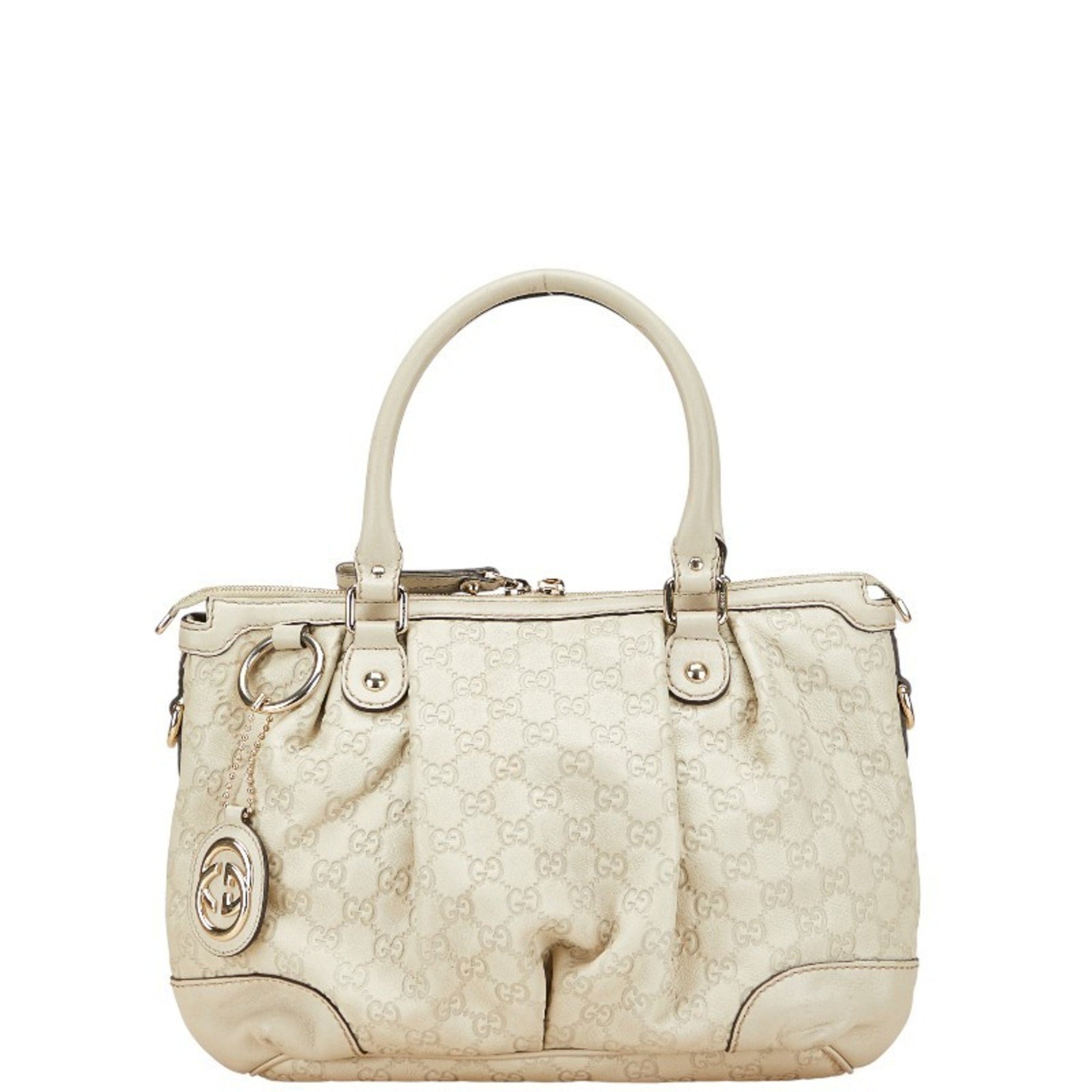 Gucci Guccissima Sukey Handbag Leather