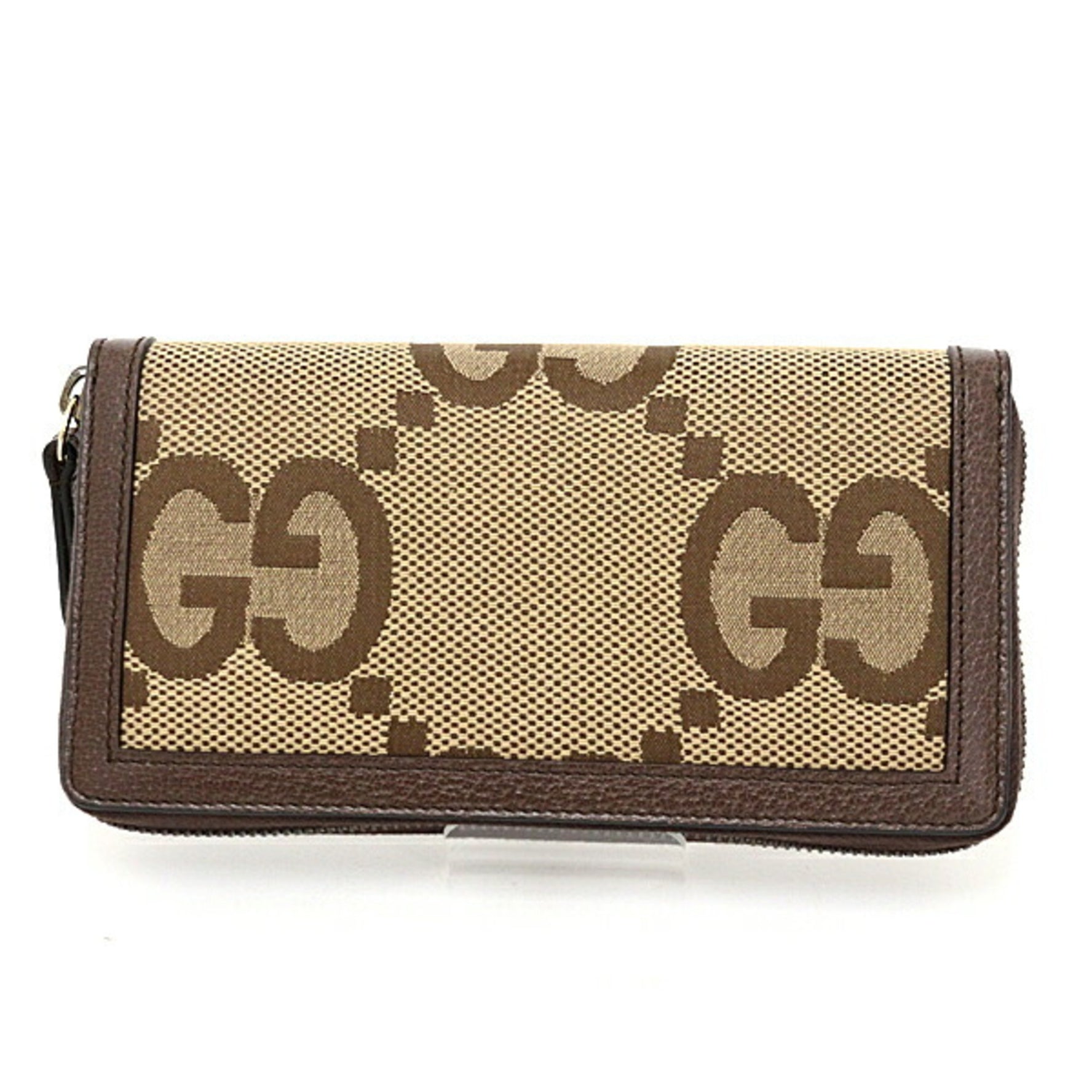 GUCCI Diana Jumbo GG Continental Wallet Bamboo Long