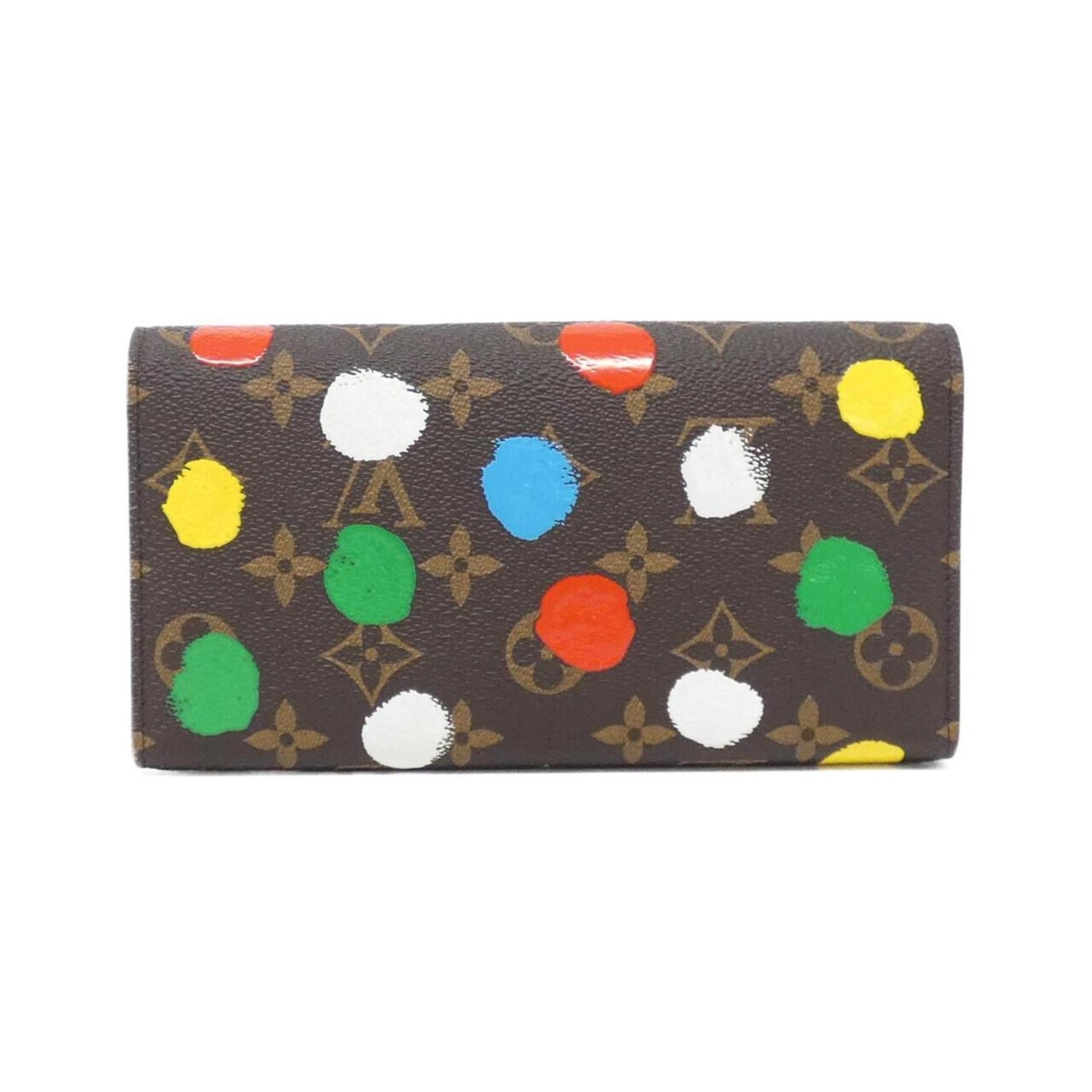 Louis Vuitton Monogram (LV x YK) Portefeuille Sarah M81980 Wallet