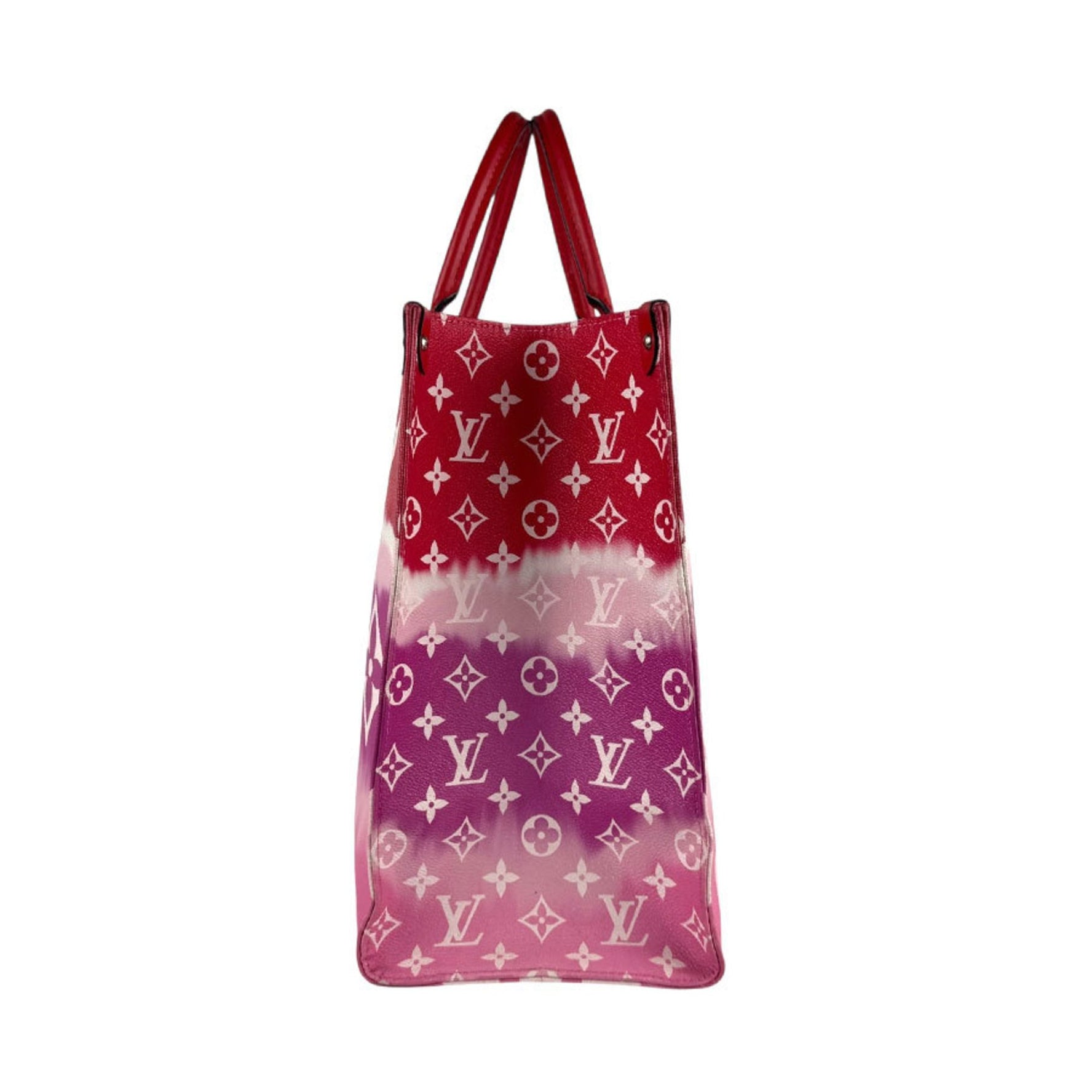 Louis Vuitton Escale On the Go GM Shoulder Bag/Handbag in Monogram Canvas (Red/Pink) for Men and Women, M45121 (z6524)