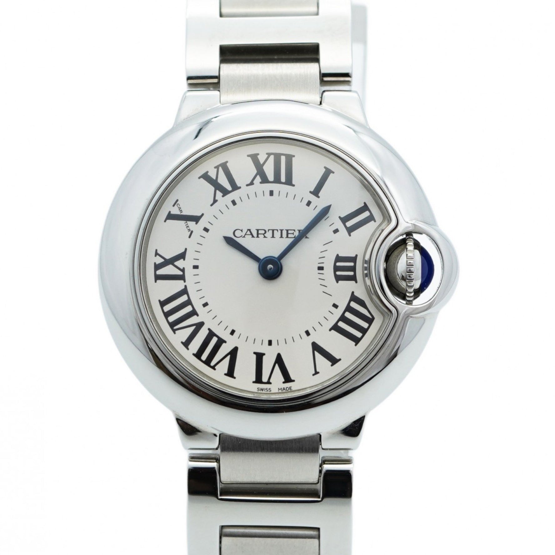 Cartier Ballon Bleu Silver Dial Watch